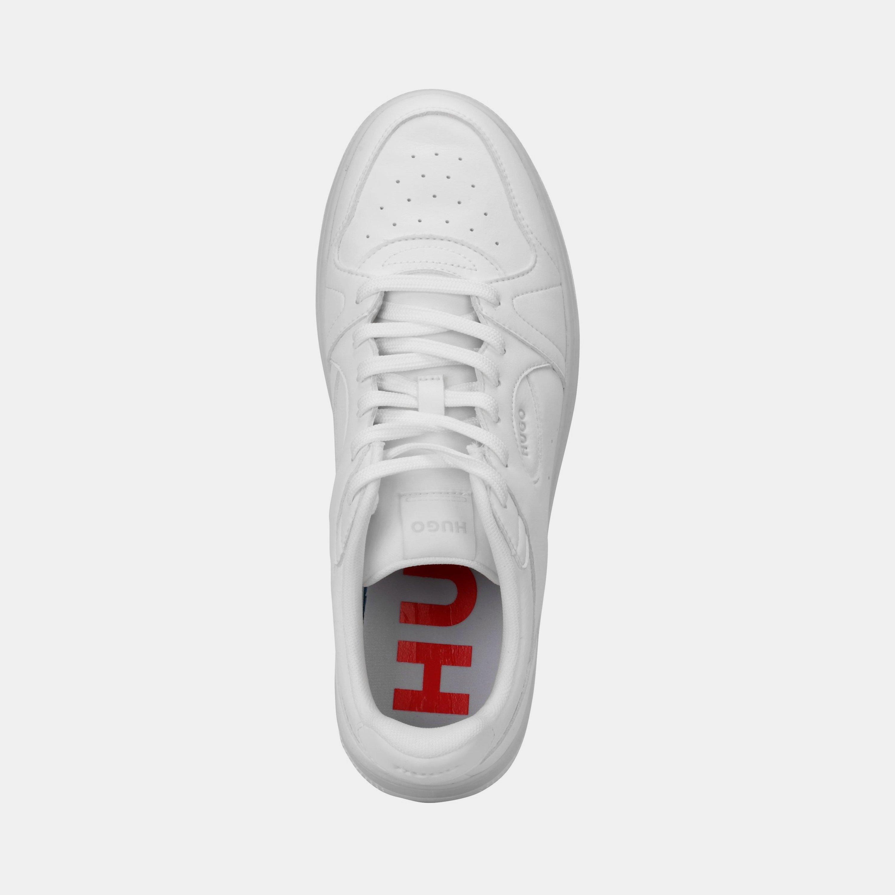 White 100 - Hugo - Logo Trainers - 4