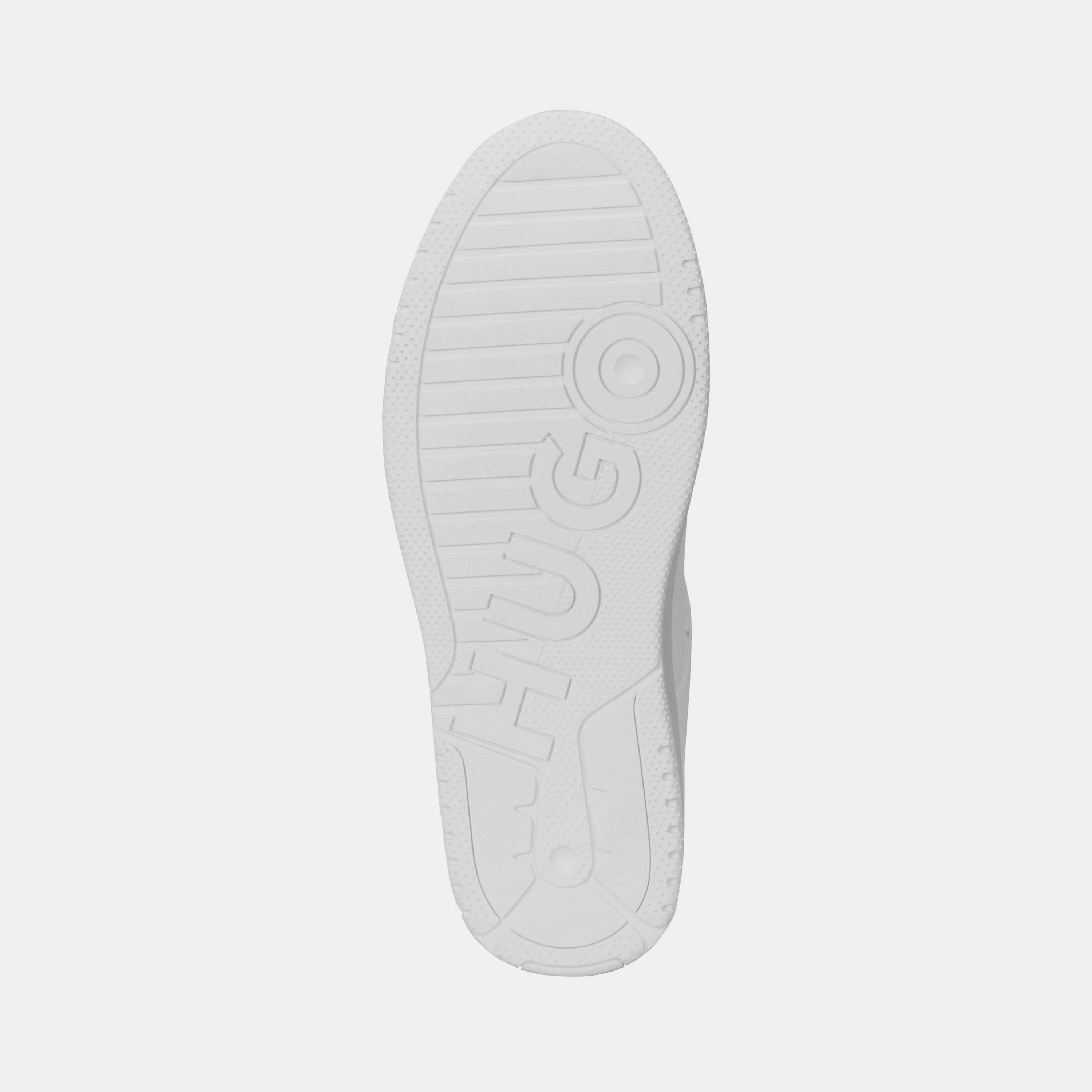 White 100 - Hugo - Logo Trainers - 5