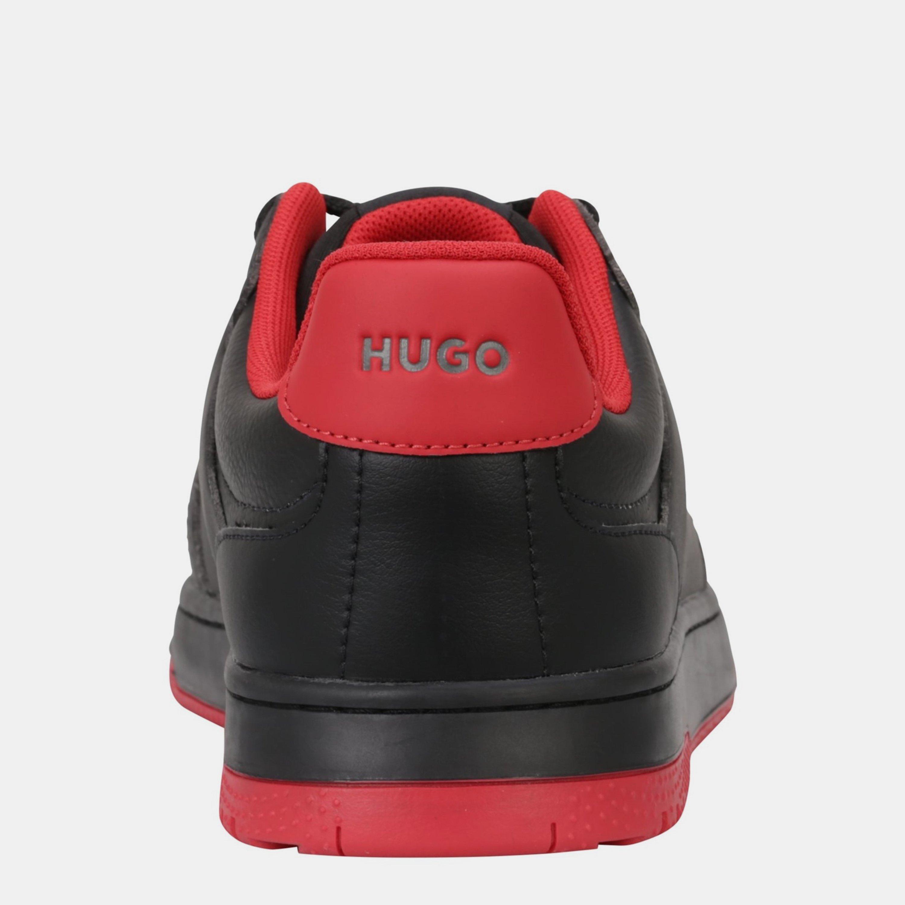 Black 006 - Hugo - Logo Trainers - 3