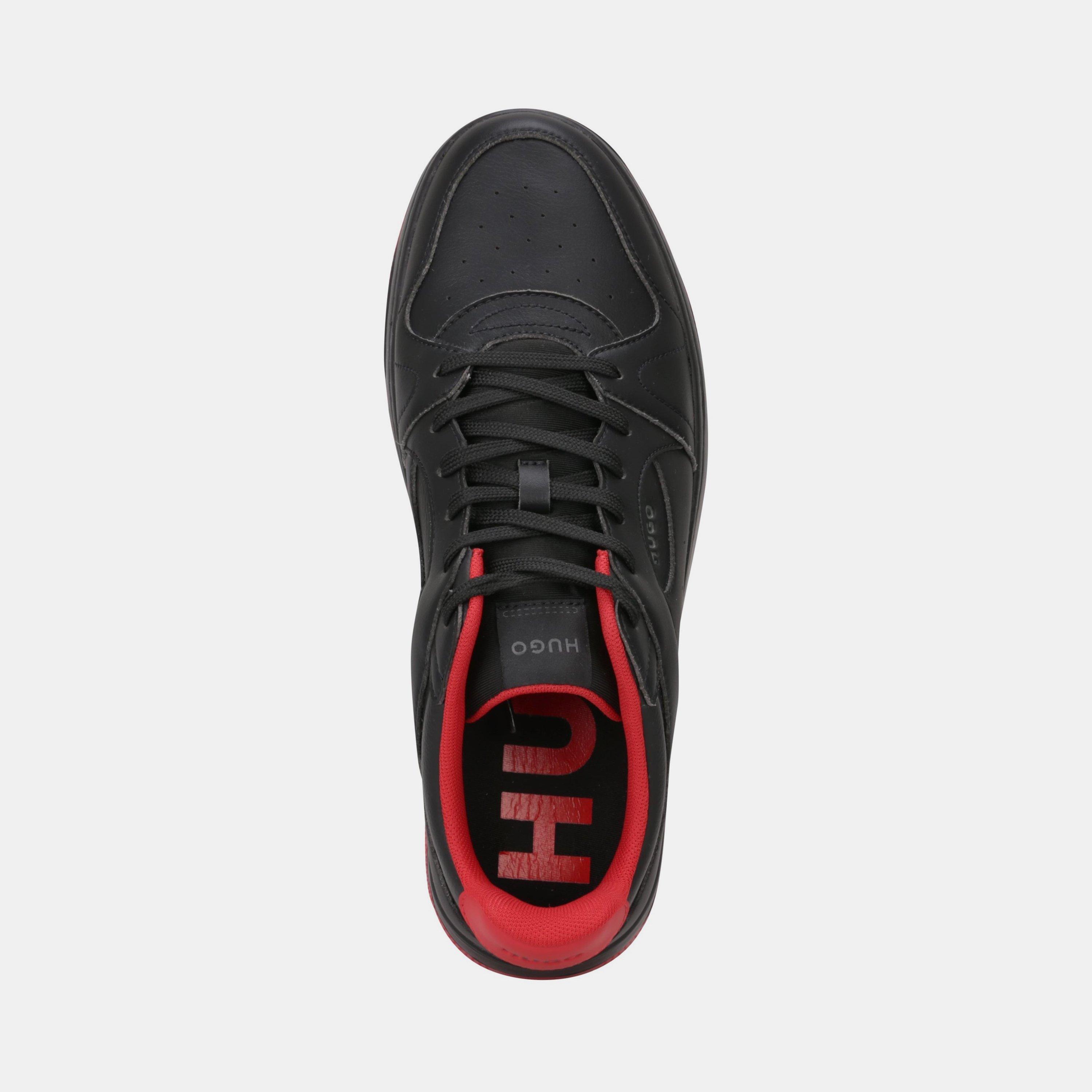 Black 006 - Hugo - Logo Trainers - 4