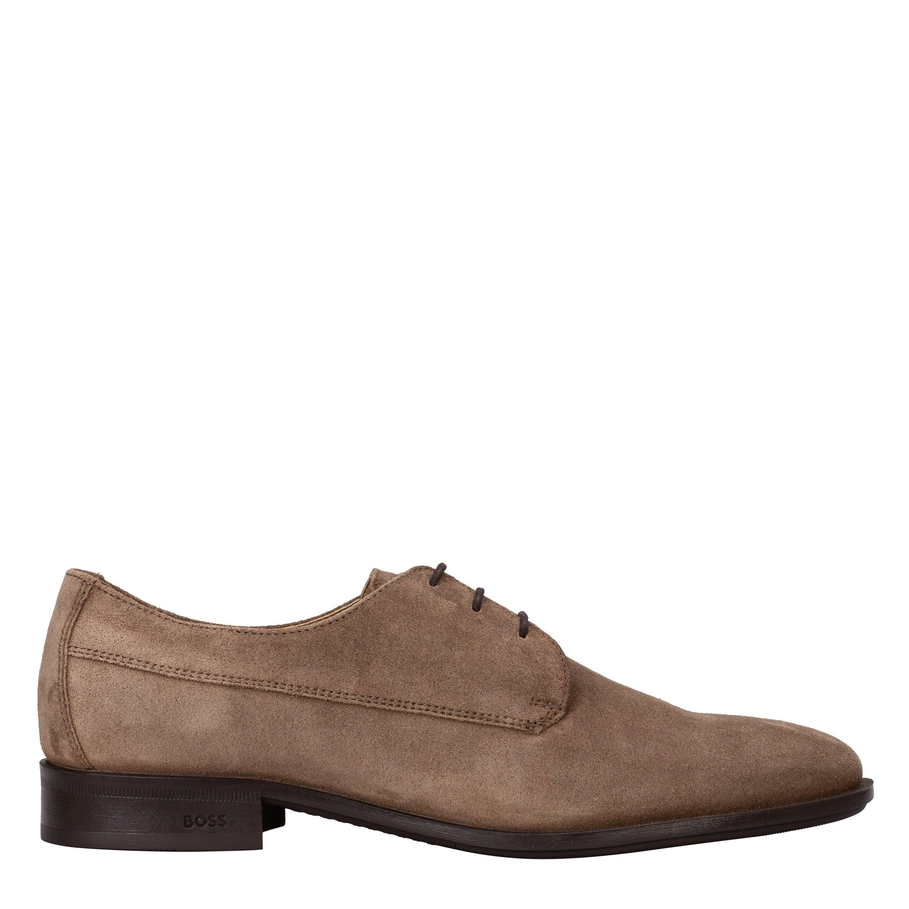 Boss Men's Colby Derby Premium Leather Shoes - Med Beige 260 - 7 (41)