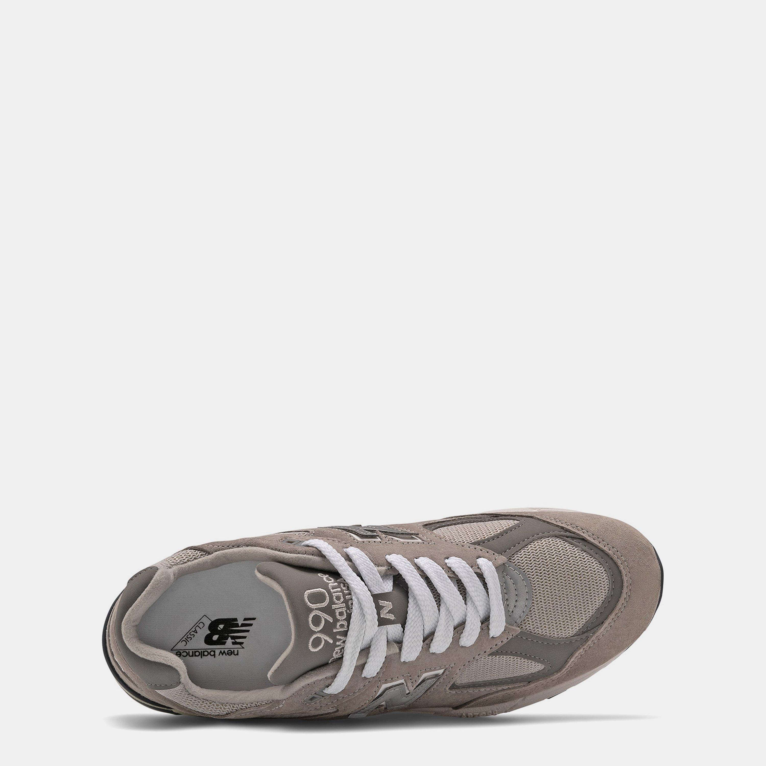 Grey - New Balance - Made In Usa 990v2 Core Trainers - 3