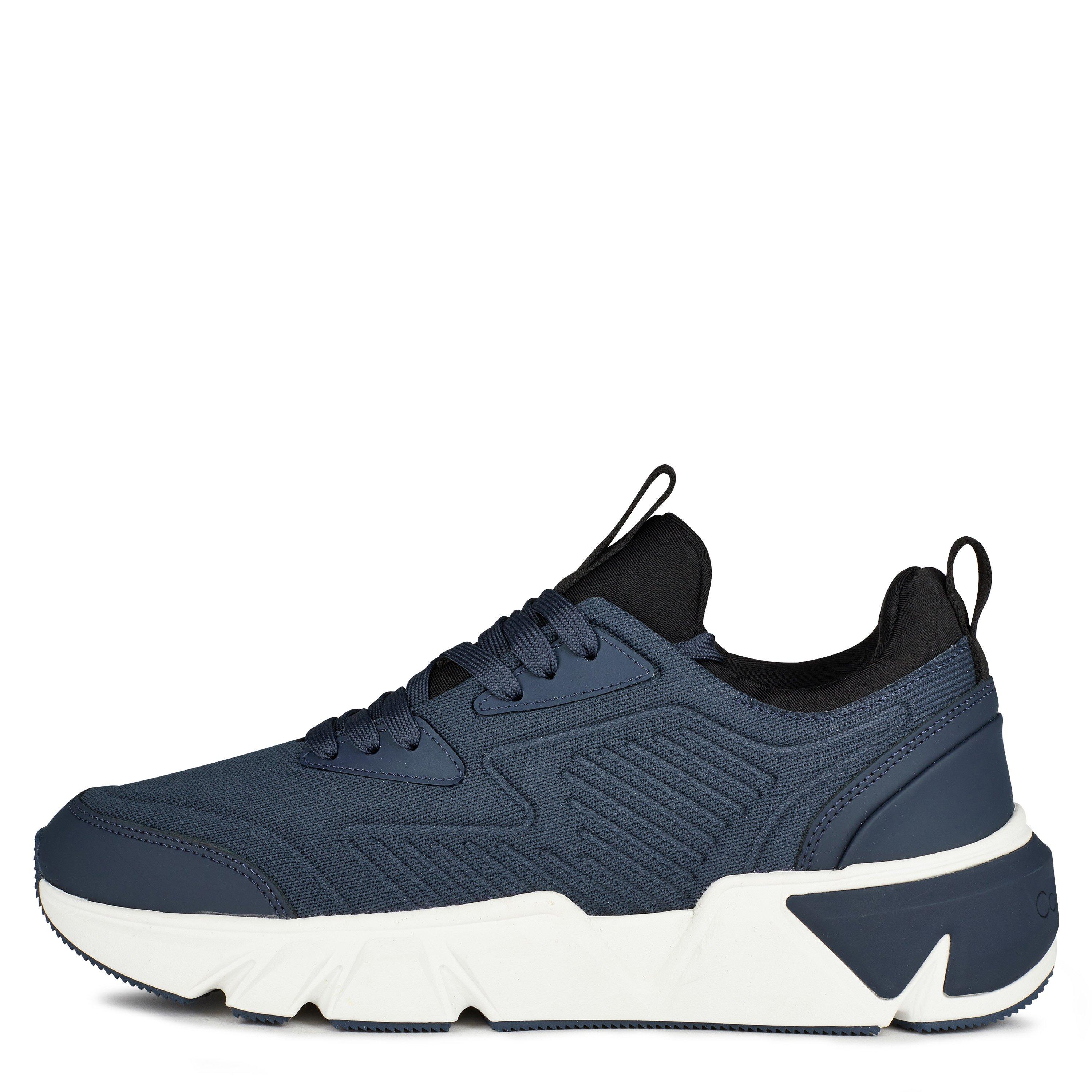 Navy/White - Calvin Klein - Pro Runn Trainers - 2