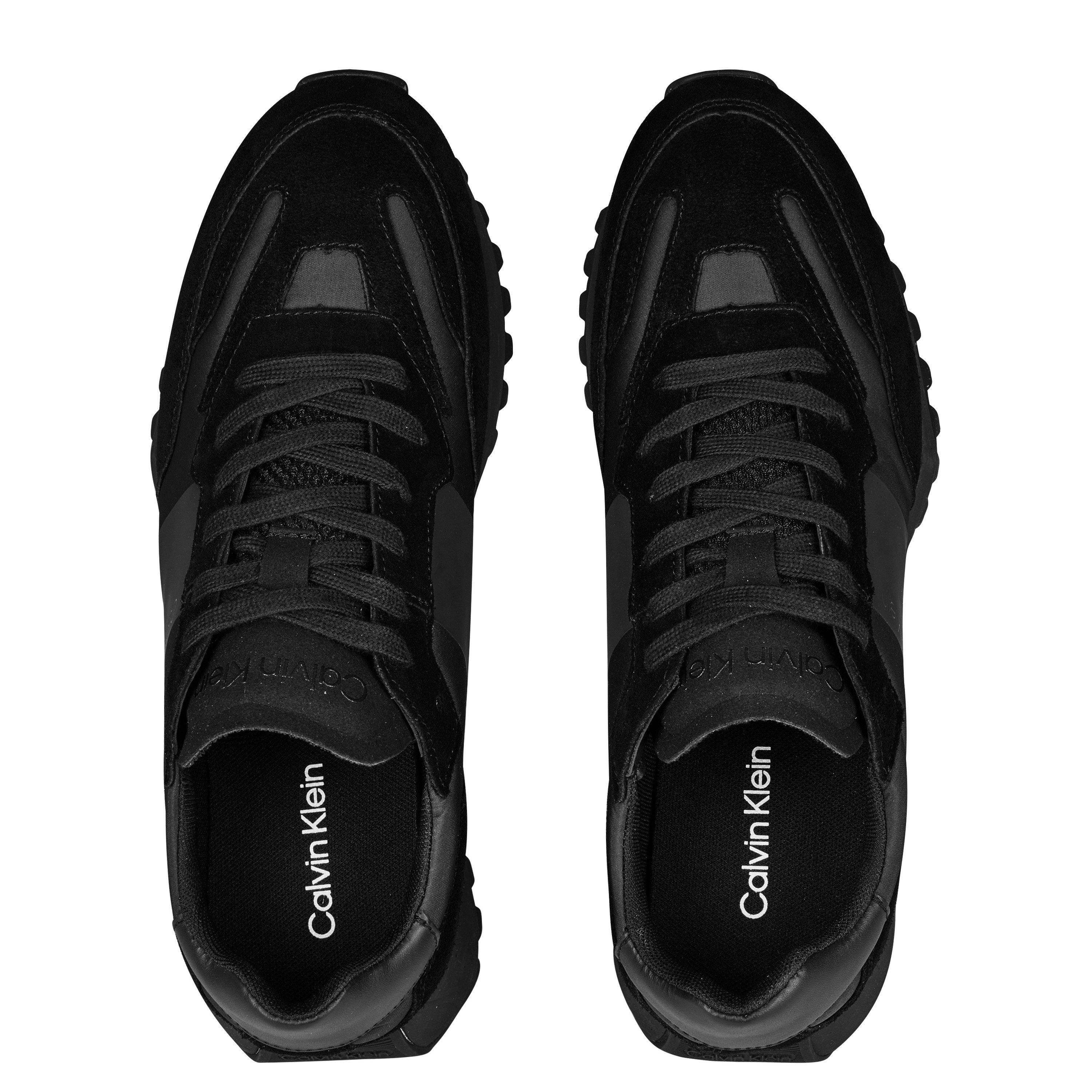 Schwarz/Schwarz 00U - Calvin Klein - Suede Trainers - 5