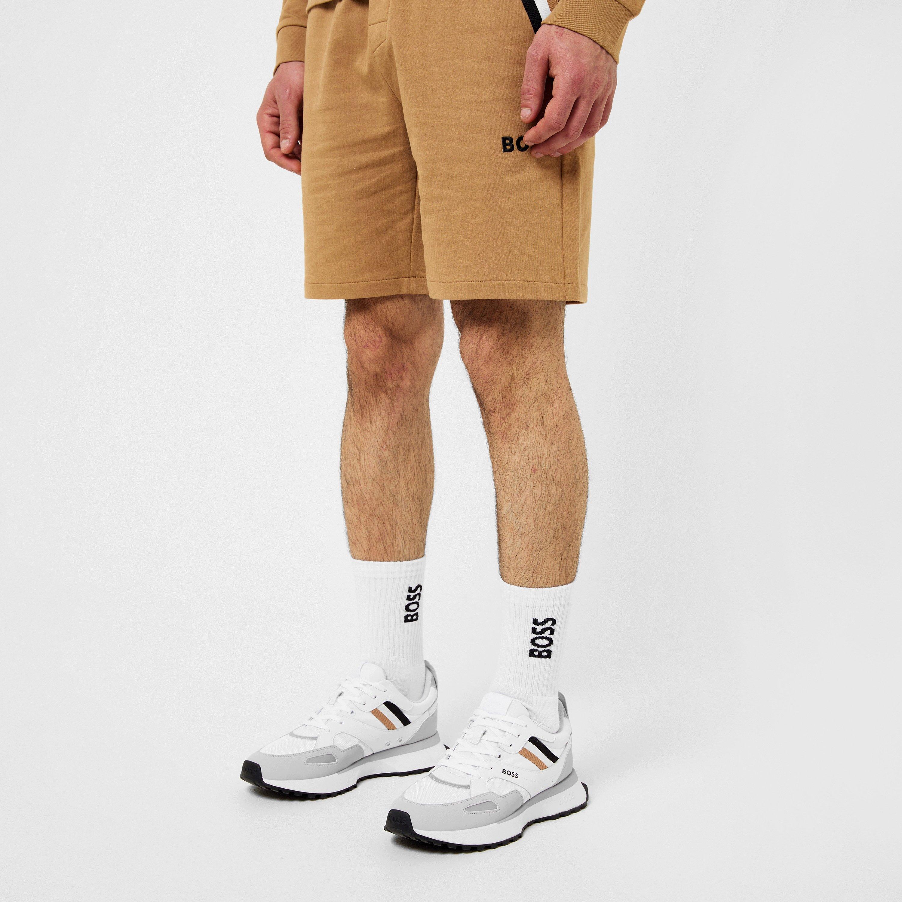 White 100 - Boss - Men's Jonah Breathable Mesh Reflective Trainers - 2