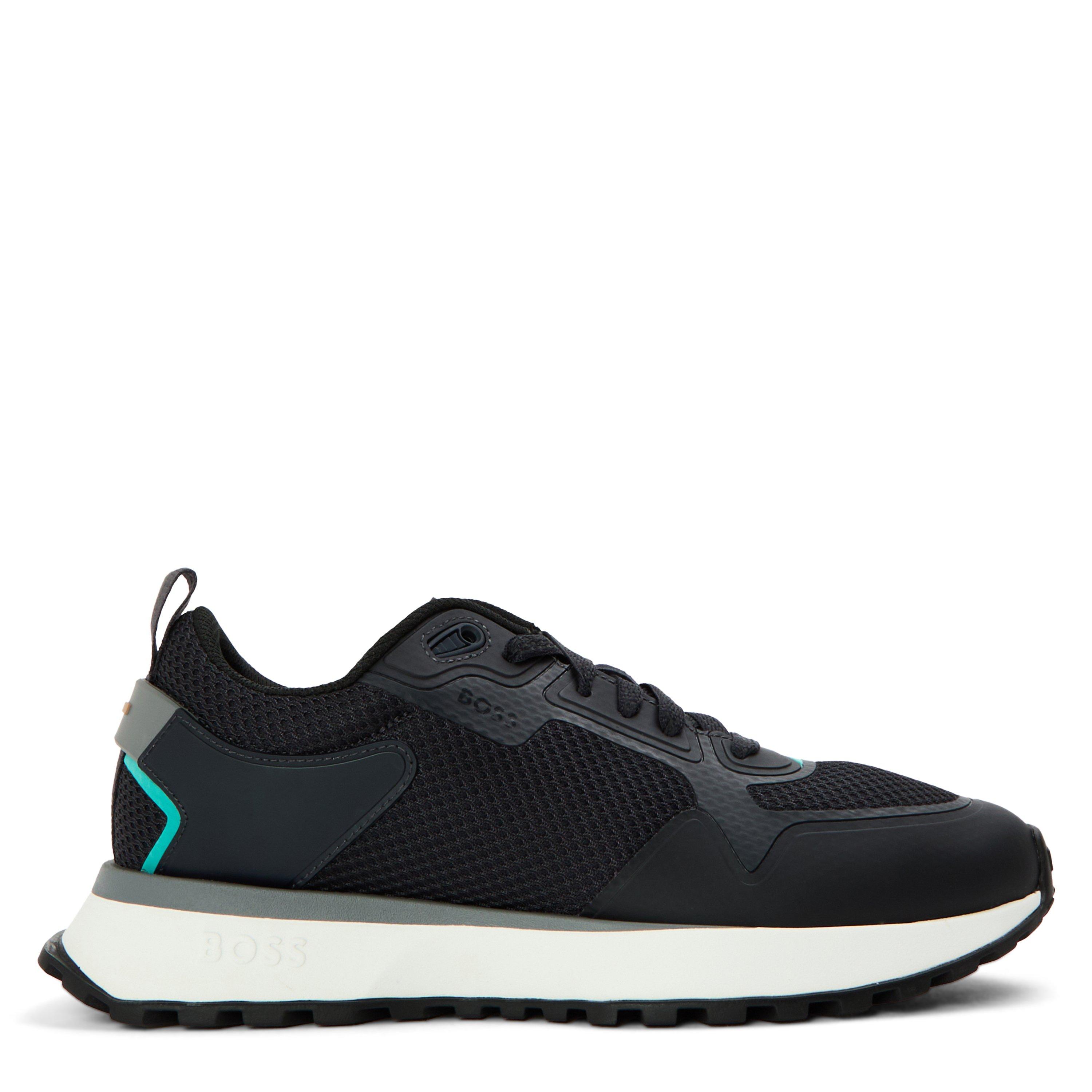 Mens BOSS Reflective Contemporary Trainers with Breathable Mesh (Jonah)