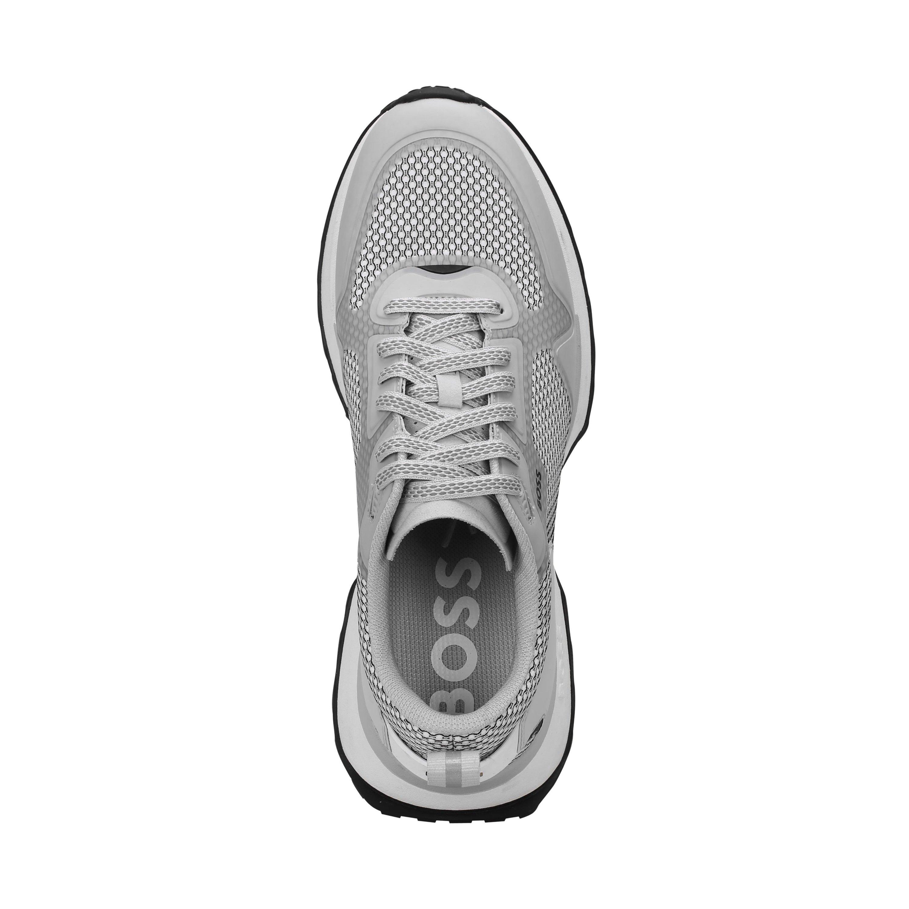 Open Wht 121 - Boss - Men's Jonah Sporty Design Trainers - 5