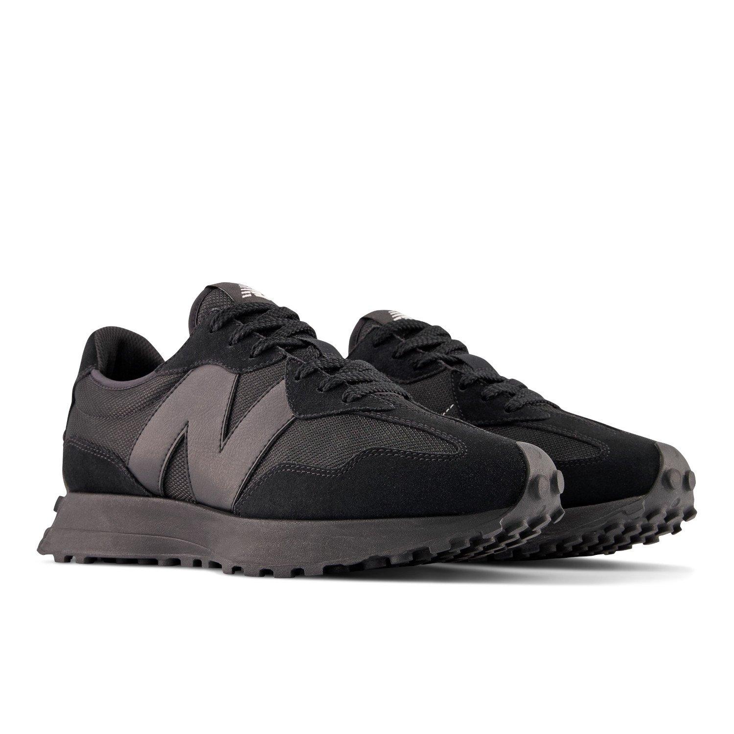 Black/Black - New Balance - NB 327 Mens - 4