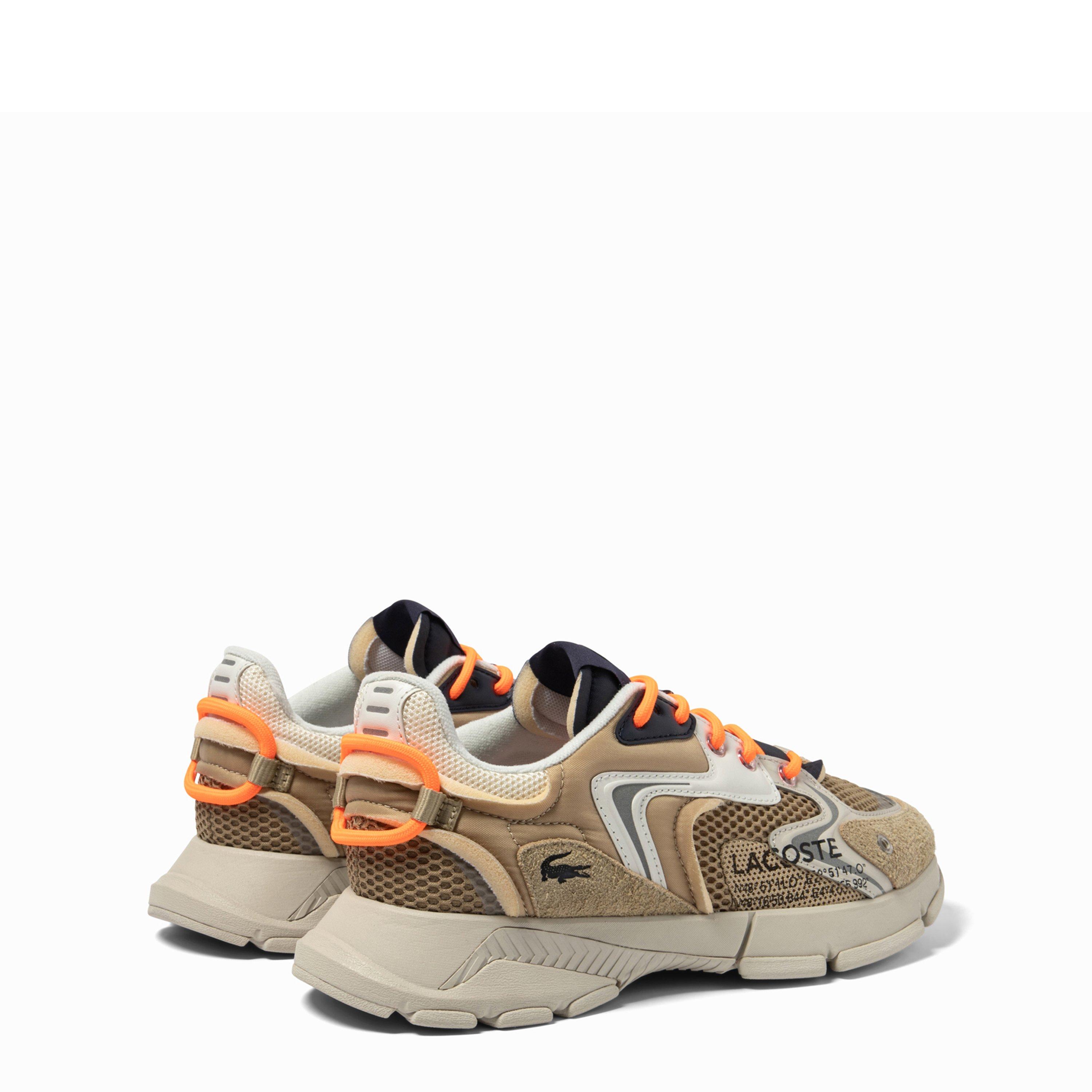 Khaki/Navy - Lacoste - L003 Neo Trainers - 4