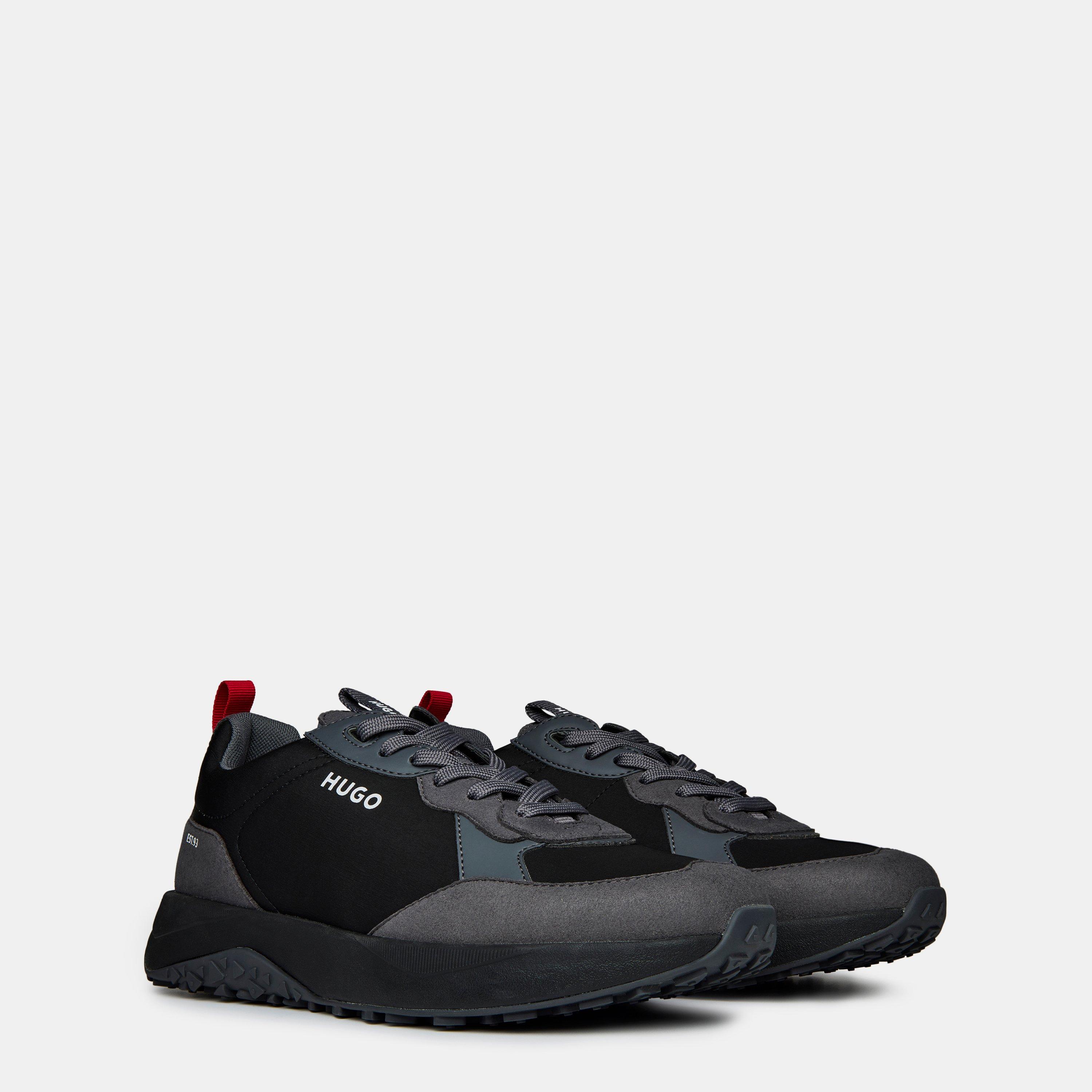 Black/Grey 021 - Hugo - Men's Kane Runners - 4