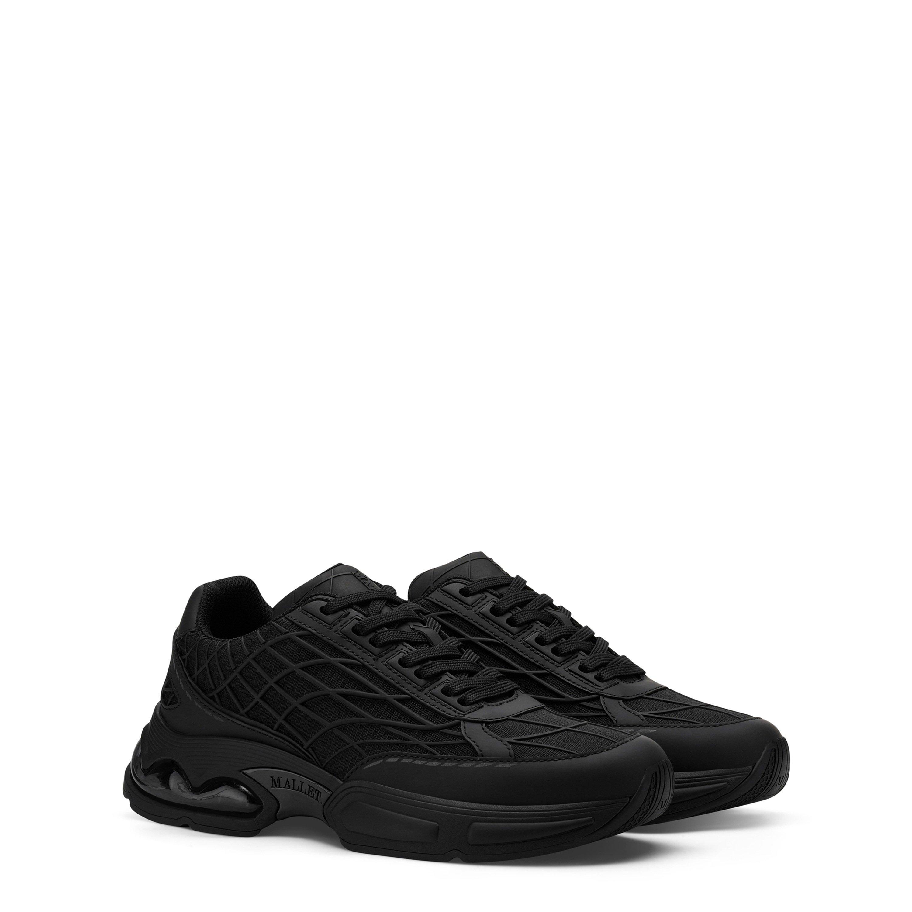 Black/Black - Mallet - Neptune Low Sneakers - 3