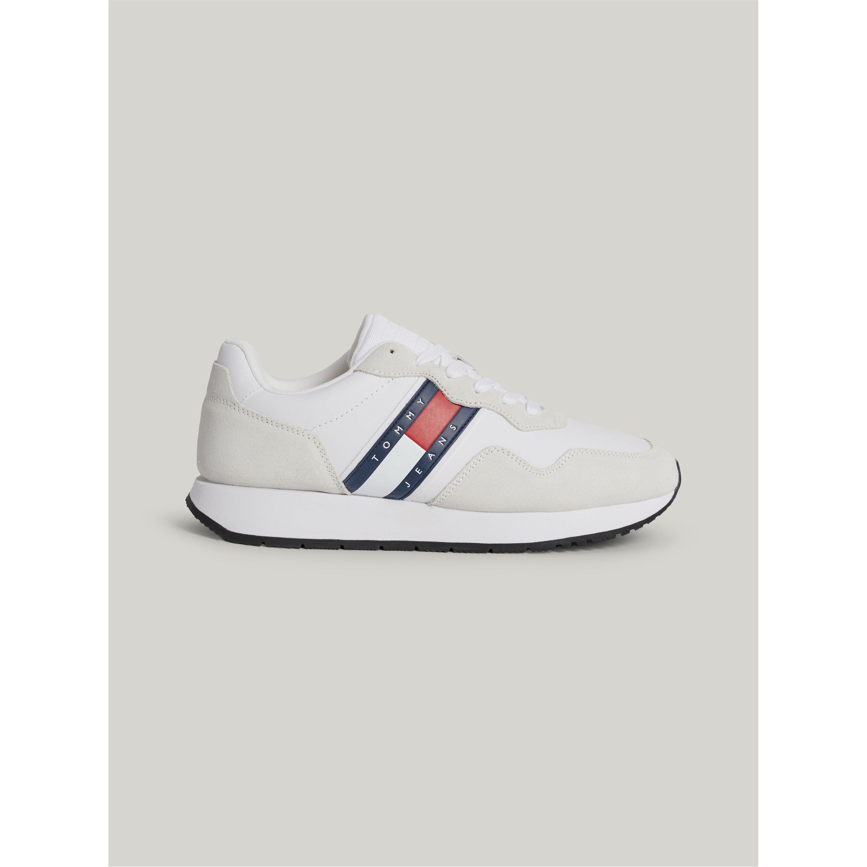 Tommy Jeans Men's Modern Runner Low Top Trainers - White - 8 (42)