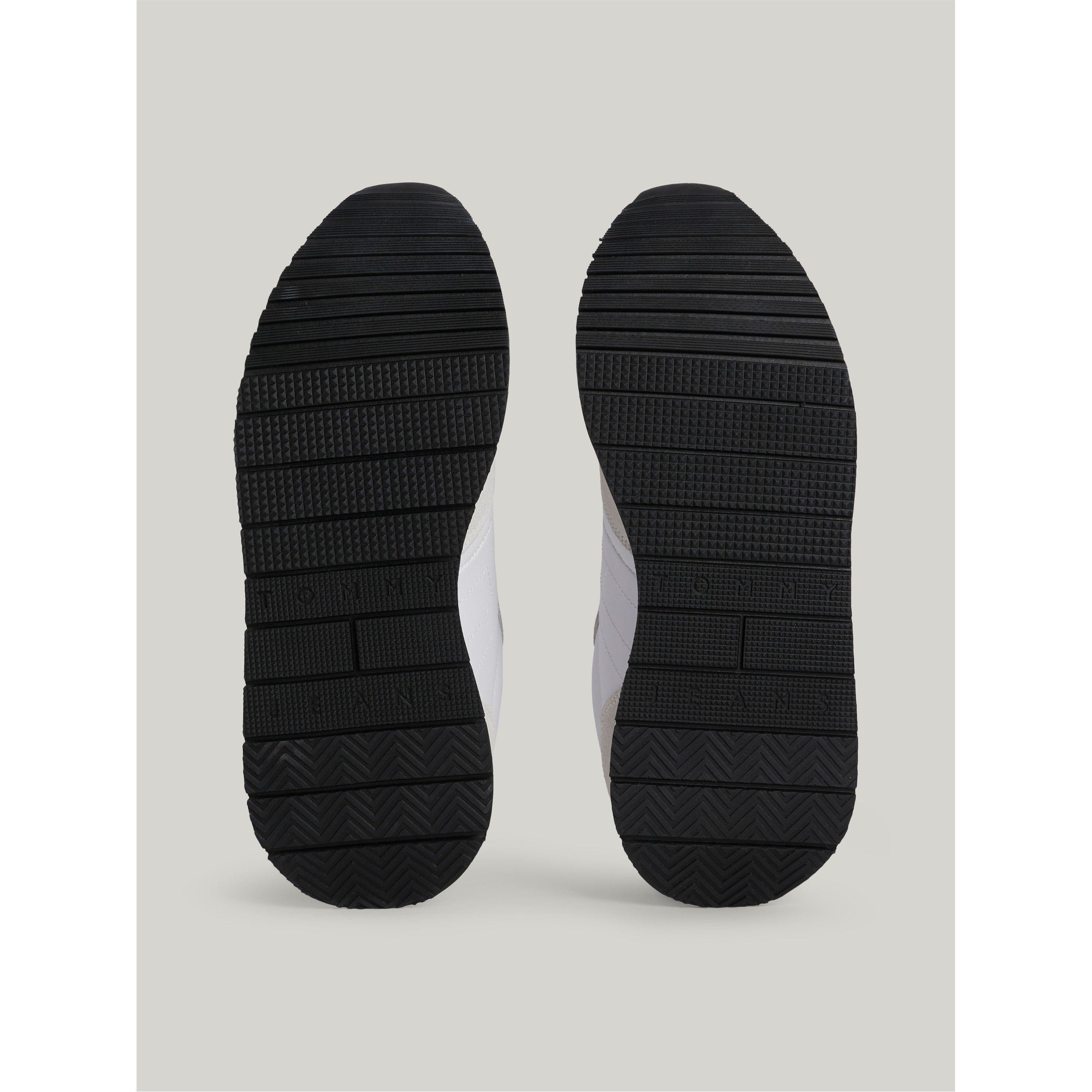 Wit - Tommy Jeans - Modern Runner Low Top Trainers - 4