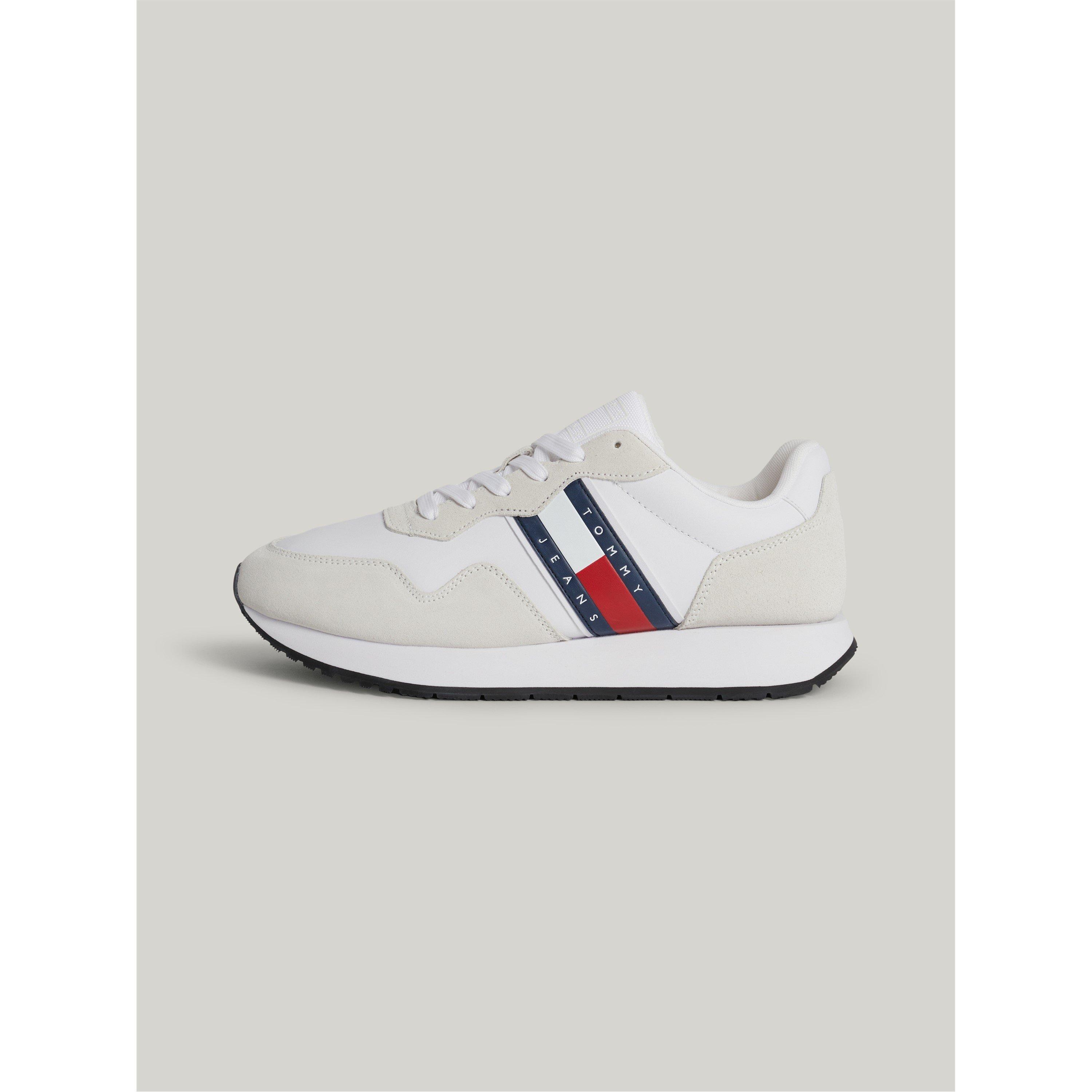 Wit - Tommy Jeans - Modern Runner Low Top Trainers - 6