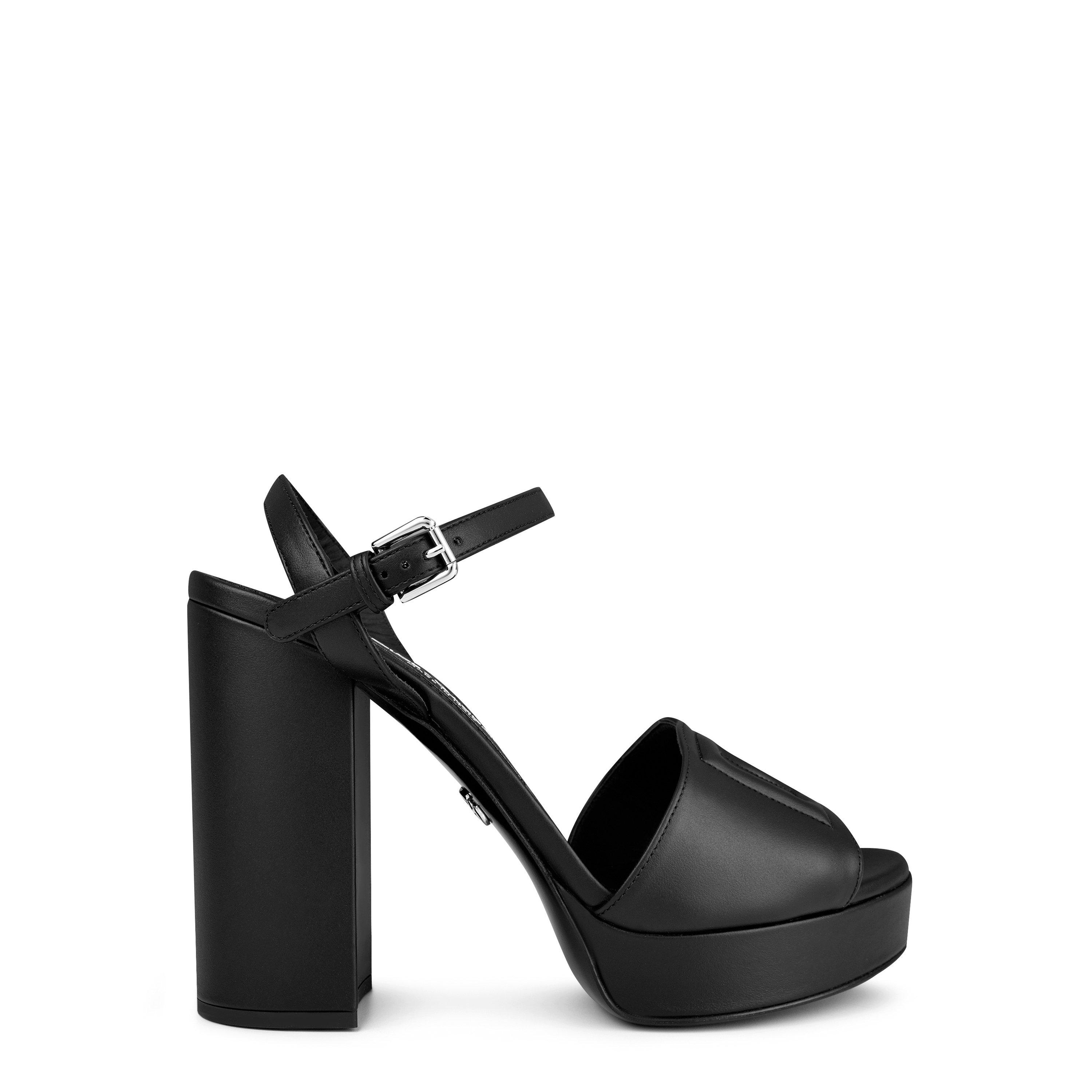 Black - Dolce and Gabbana - Platform Kiera Heeled Sandals - 1