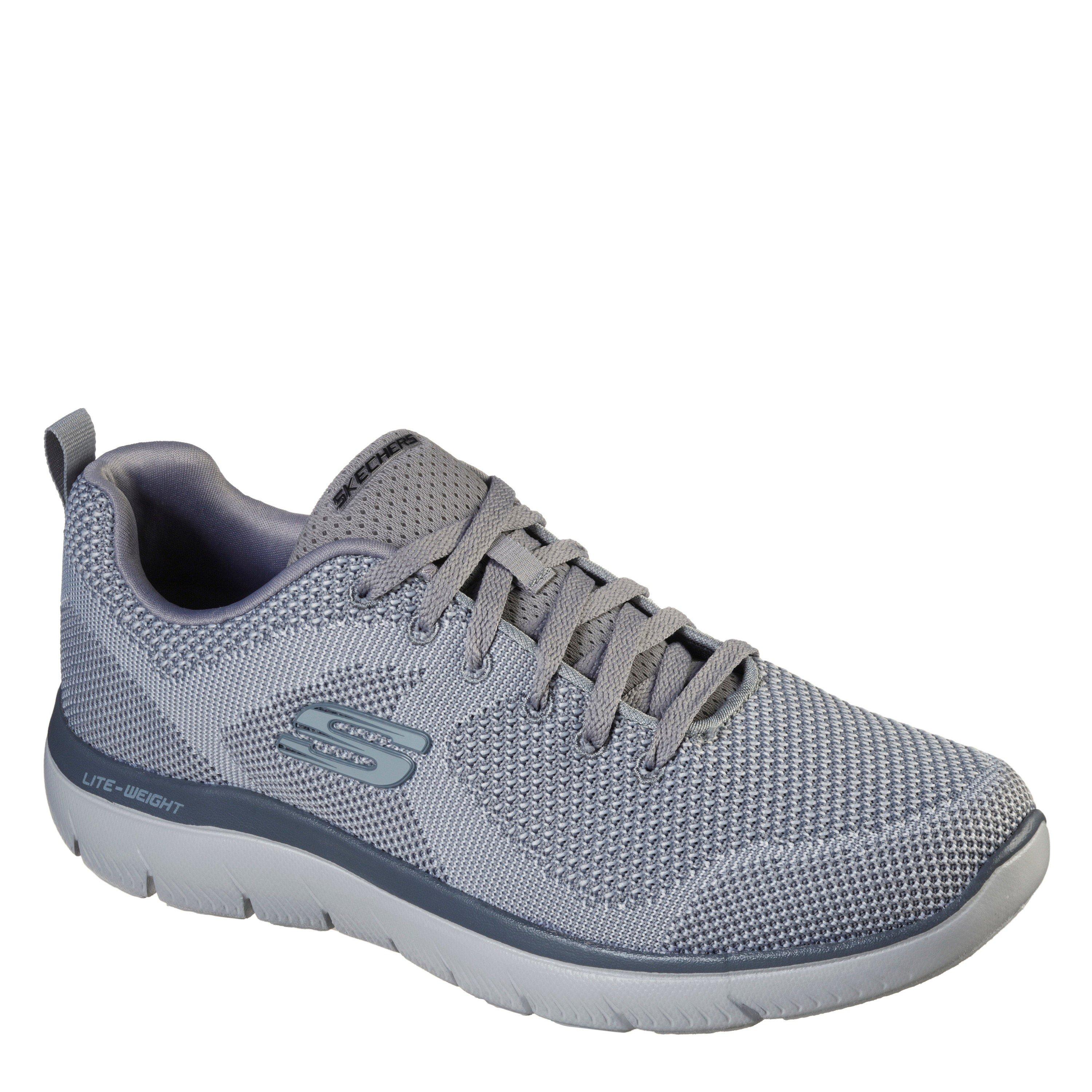 Light Grey - Skechers - Sport Summits - New World Mens Shoes - 3