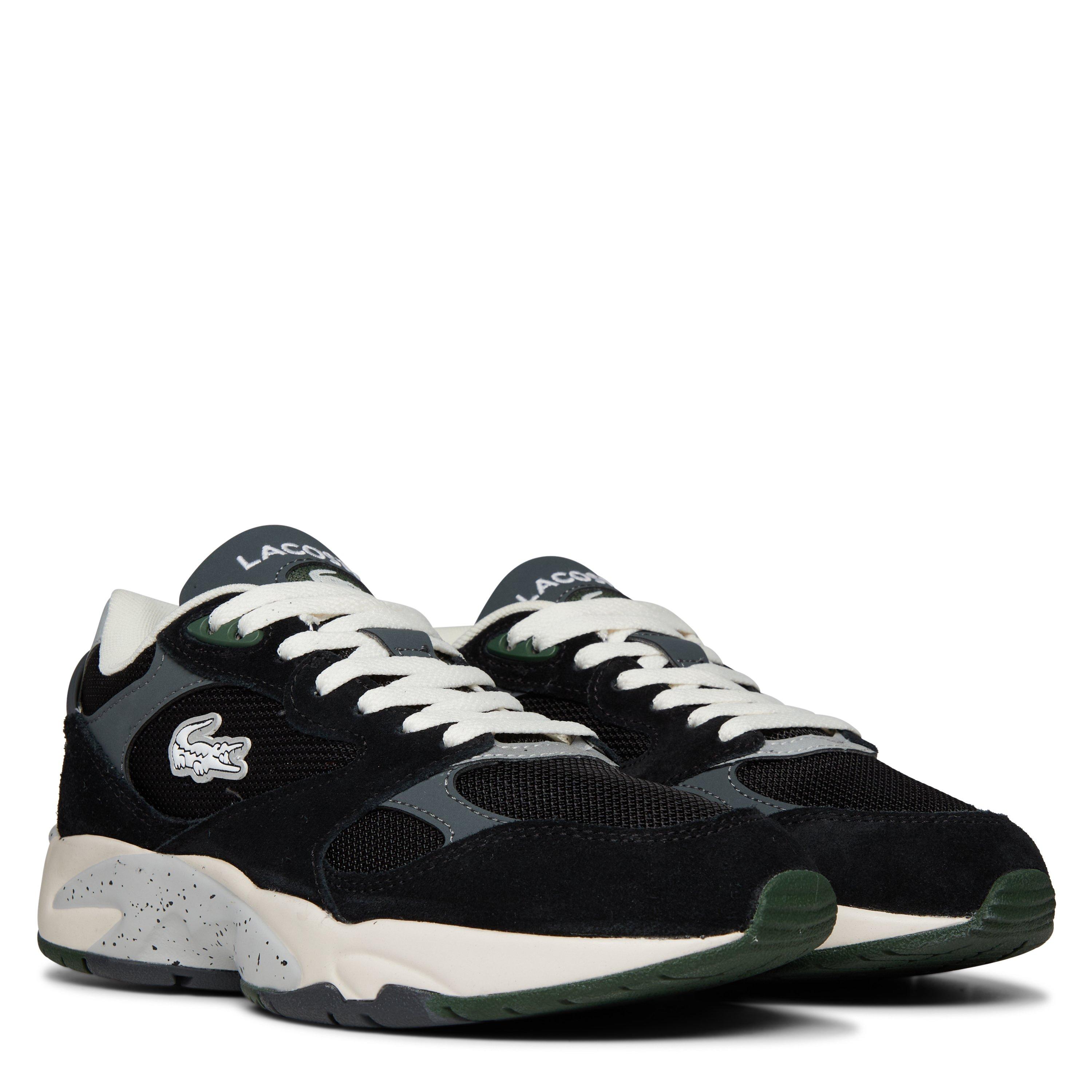 Blk/DkGrey/Wht - Lacoste - Storm 96 Trainers - 3