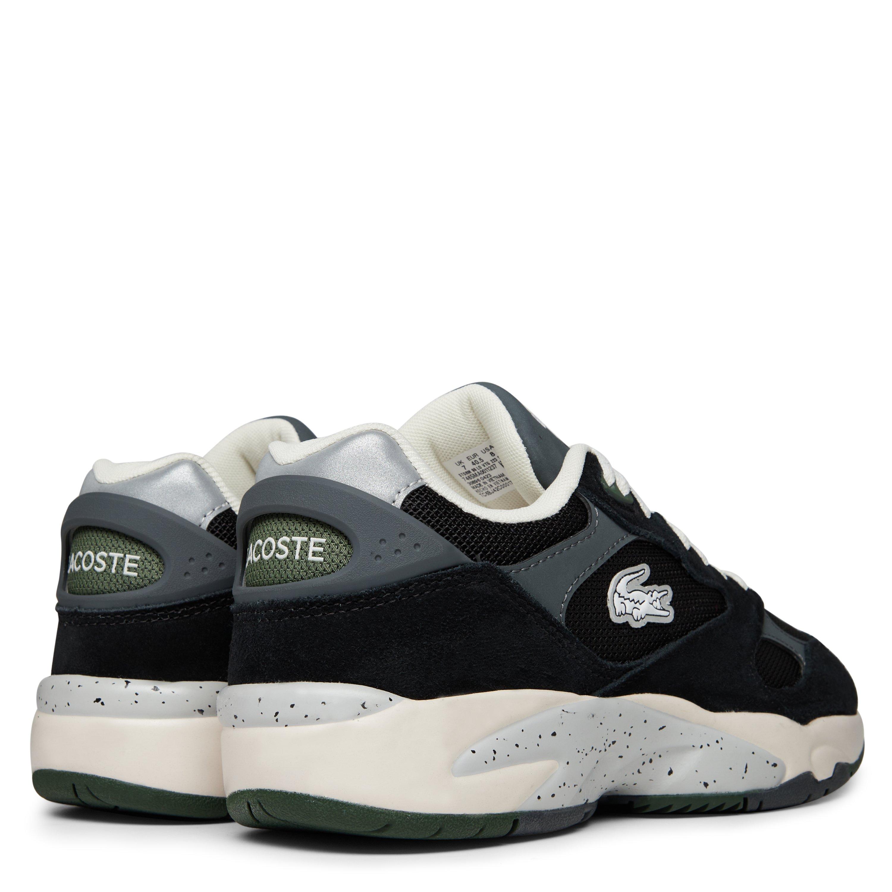 Blk/DkGrey/Wht - Lacoste - Storm 96 Trainers - 4