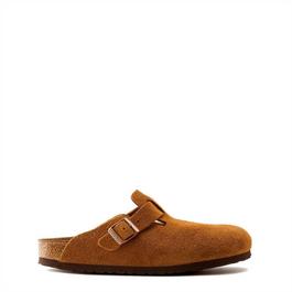Birkenstock Boston Suede Flat Sandals