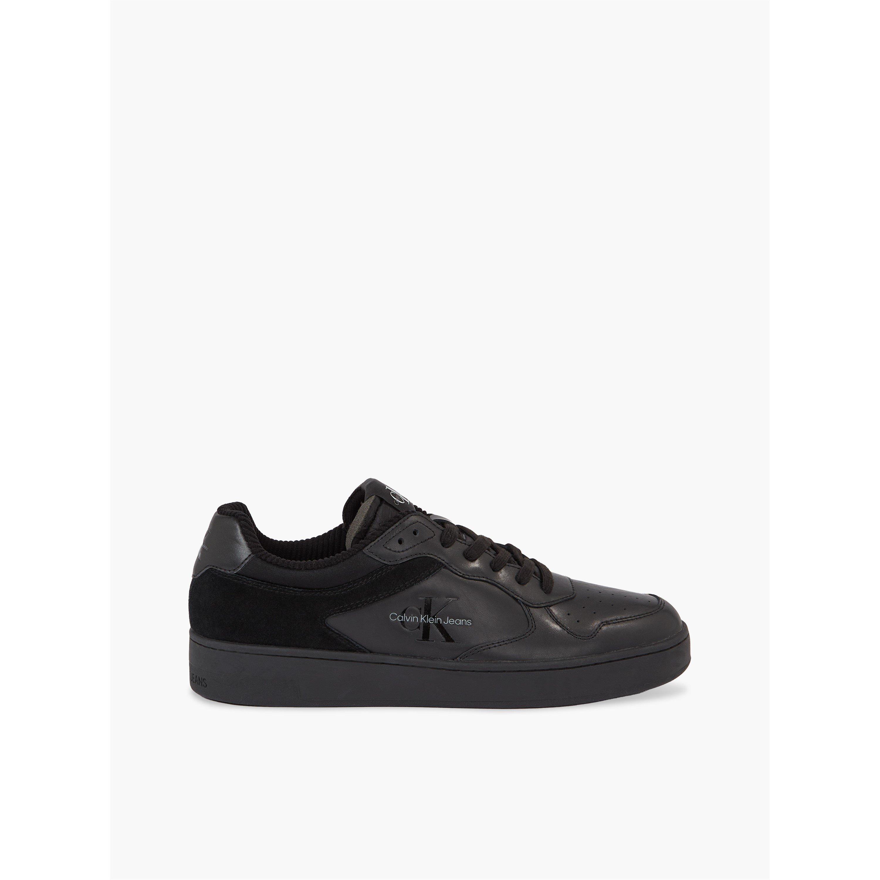 Black - Calvin Klein Jeans - Men's Basket Low-Top Trainers - 3