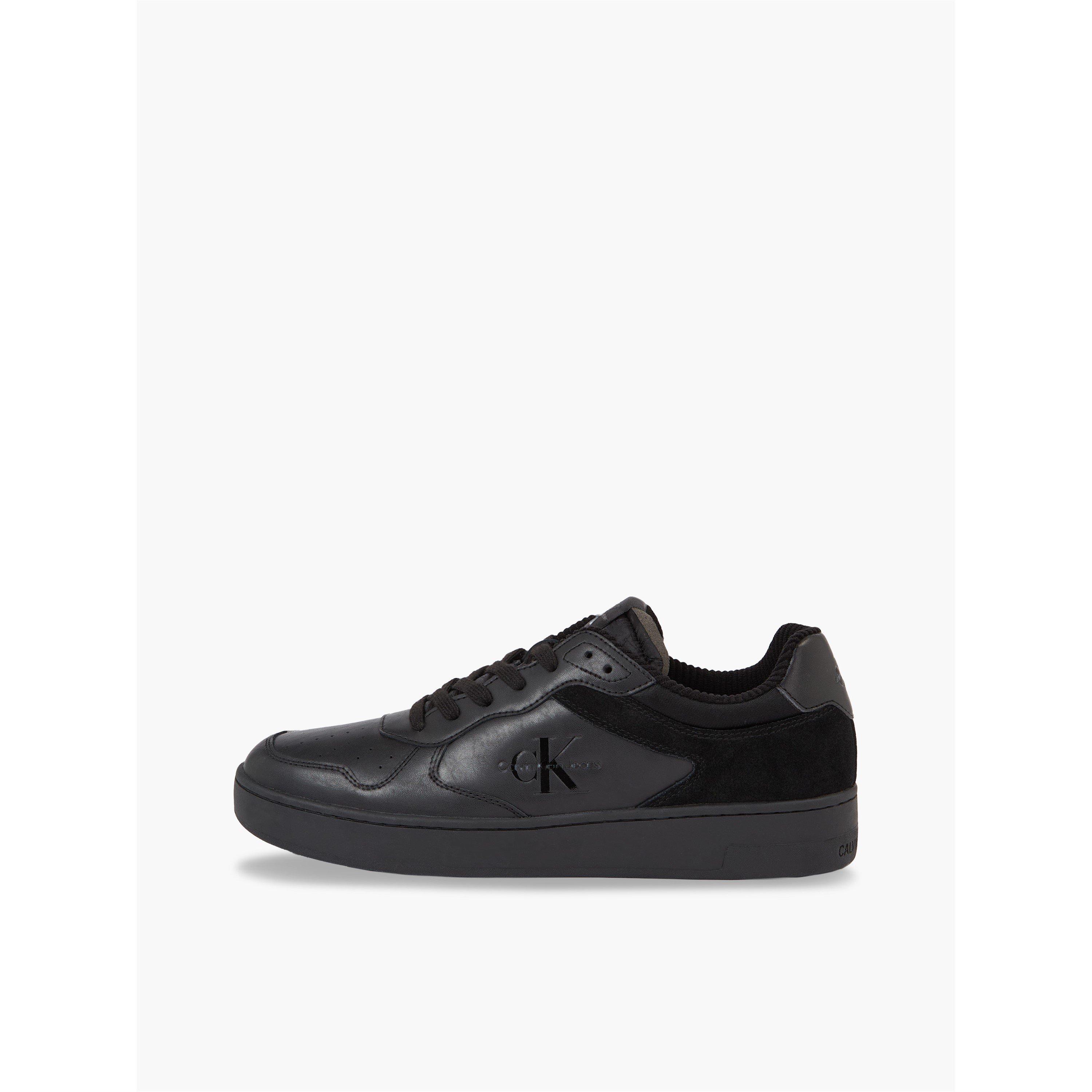 Black - Calvin Klein Jeans - Men's Basket Low-Top Trainers - 6