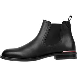 Tommy Hilfiger Leather Low Chelsea Boots