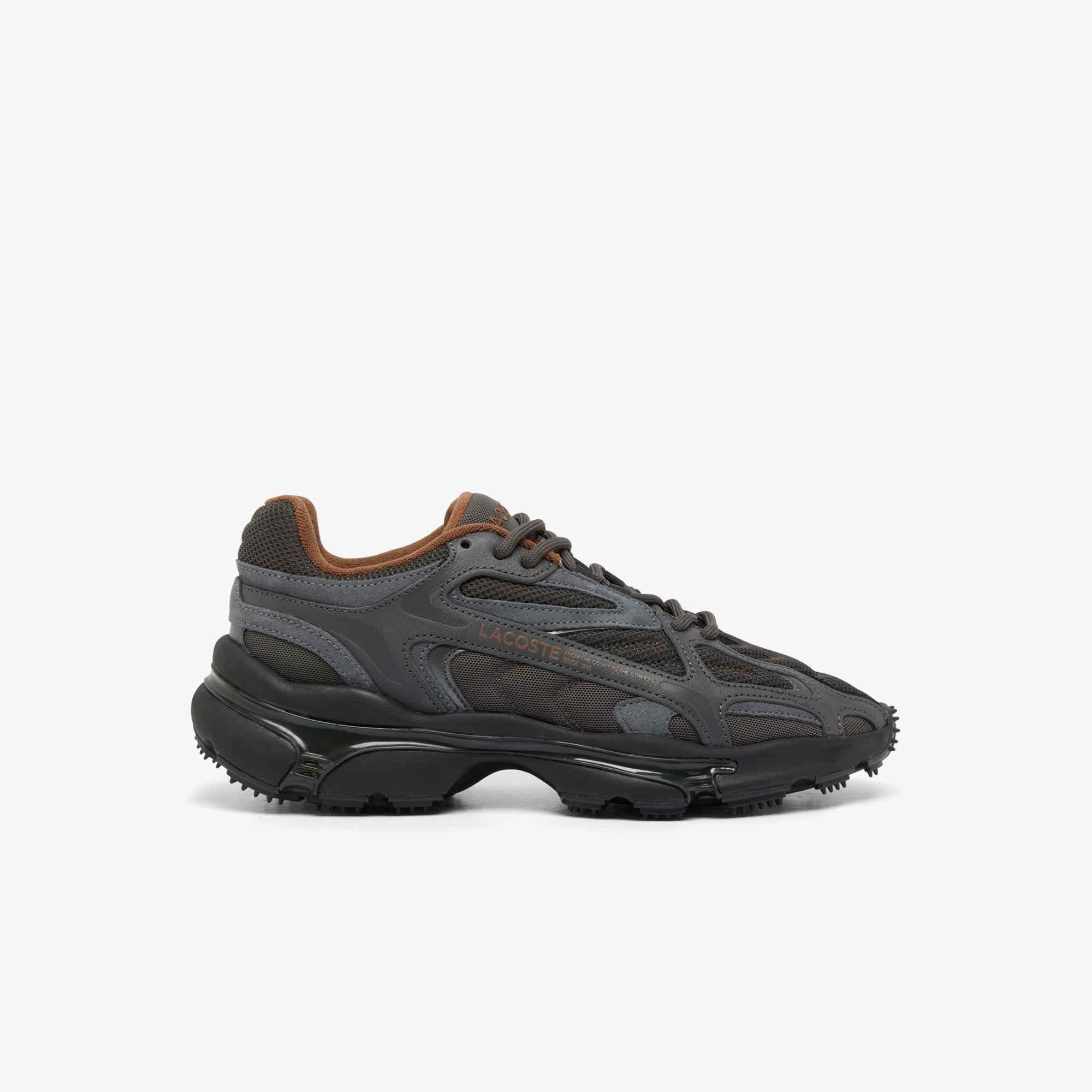 Lacoste Men's 2024 Runners - Dkgreen/Black - 11 (46)