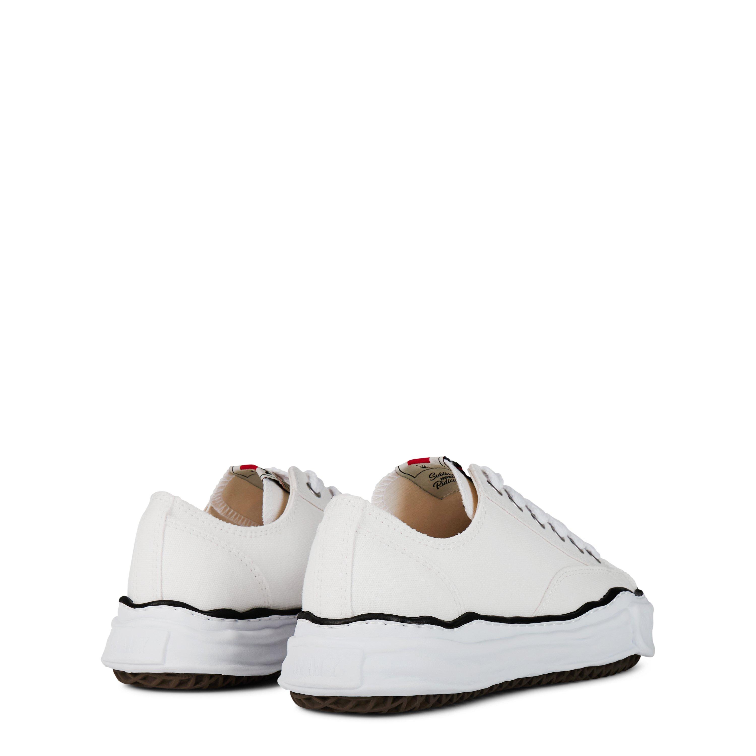 White - Mihara Yasuhiro - Peterson Original Sole Canvas Low Sneaker - 5