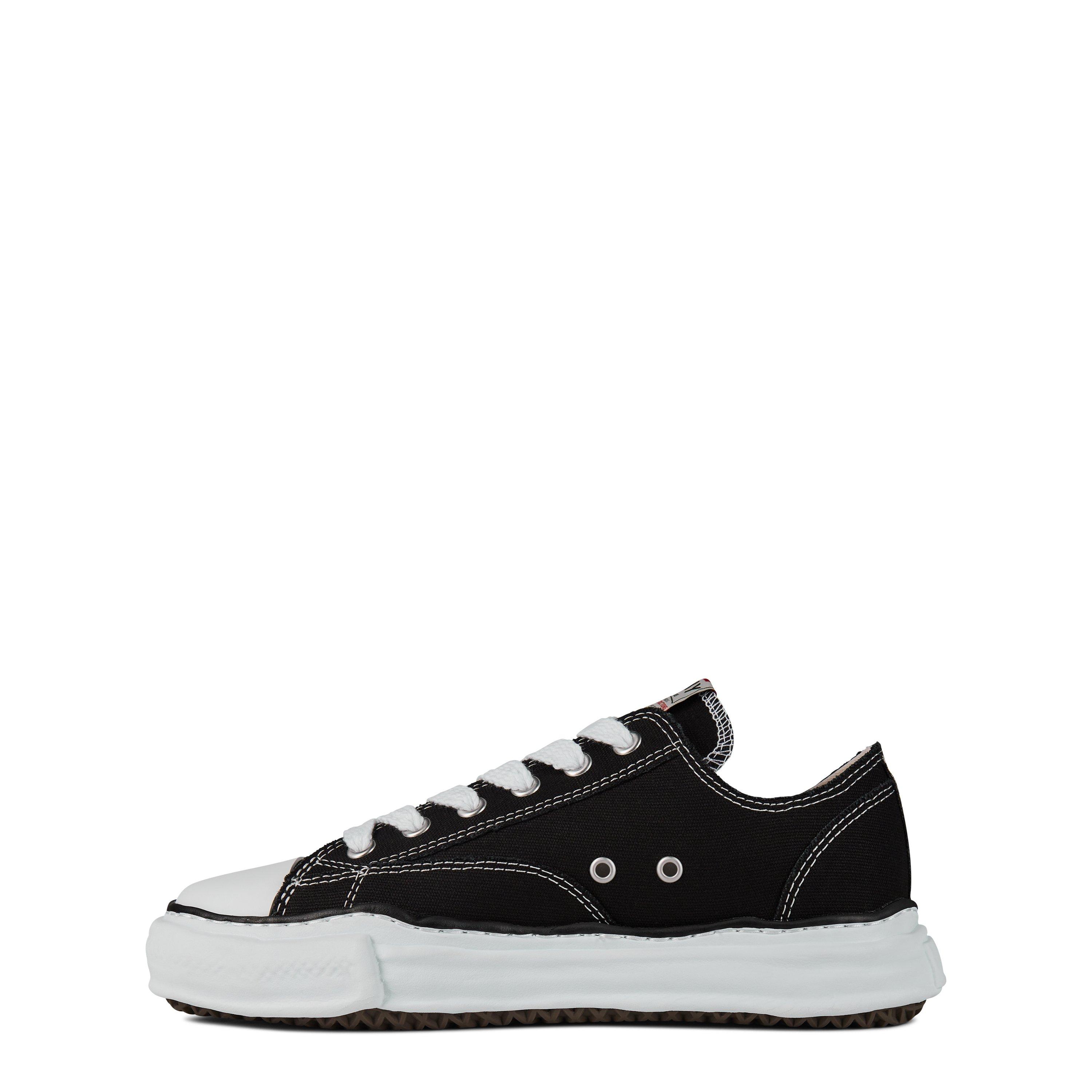 Black - Mihara Yasuhiro - Peterson Original Sole Canvas Low Sneaker - 3