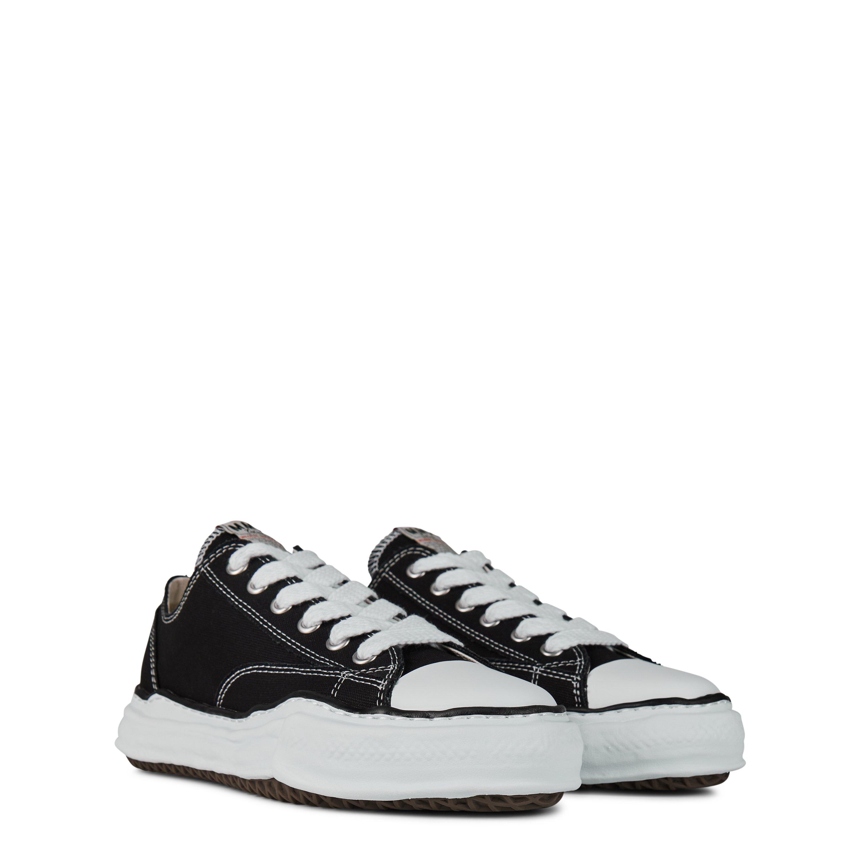 Black - Mihara Yasuhiro - Peterson Original Sole Canvas Low Sneaker - 4