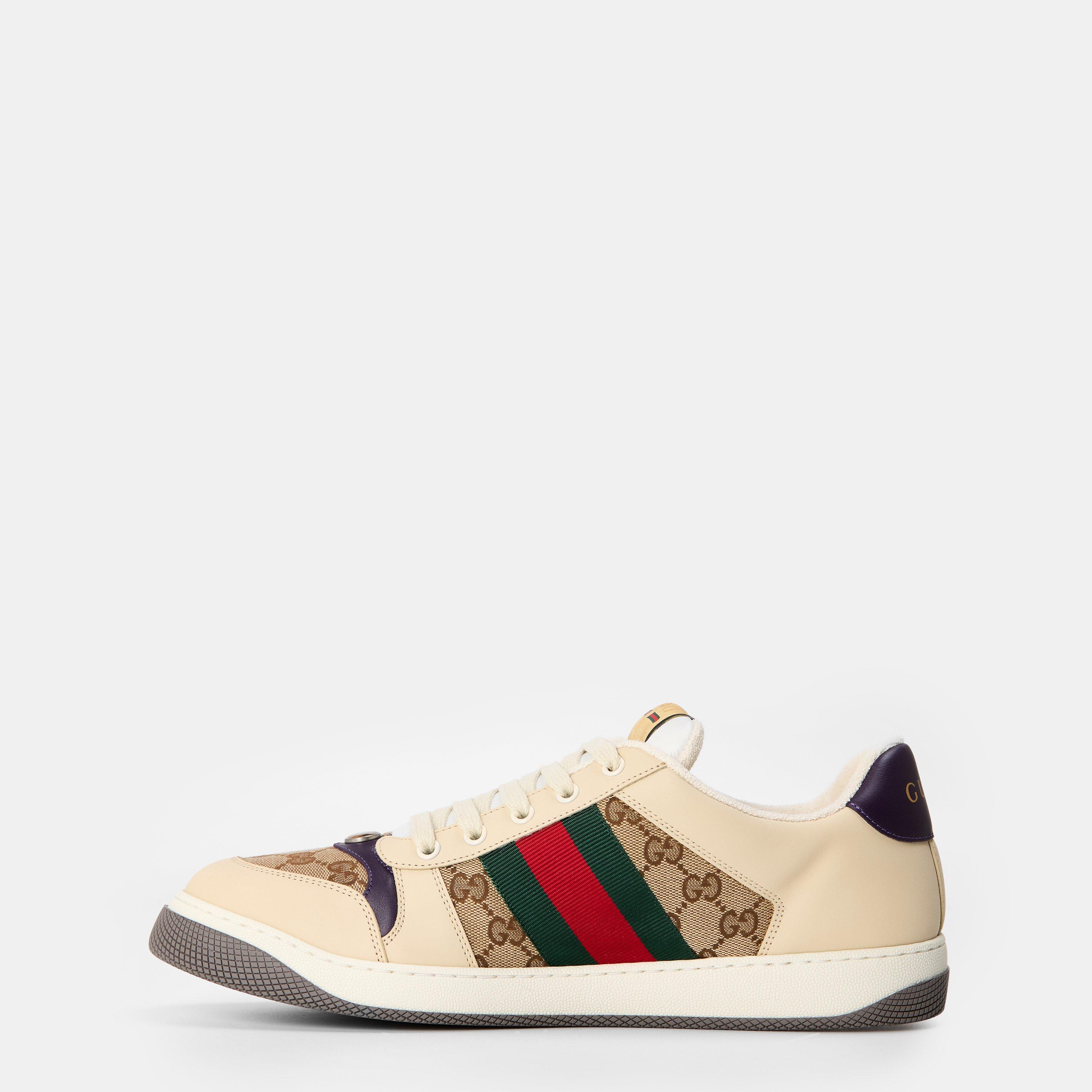 Beige/Milk - Gucci - Screener Sneakers - 2
