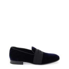 Jimmy Choo Thame Velvet Loafers