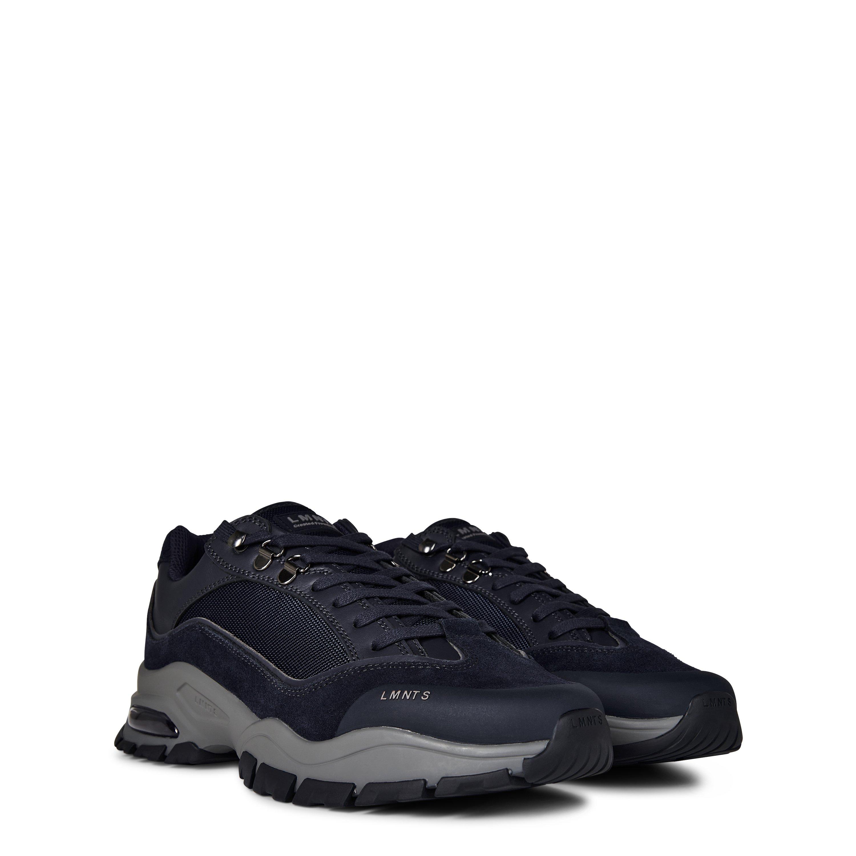 Navy/Grey - LMNTS - Mesh Eiger Low Trainers - 3