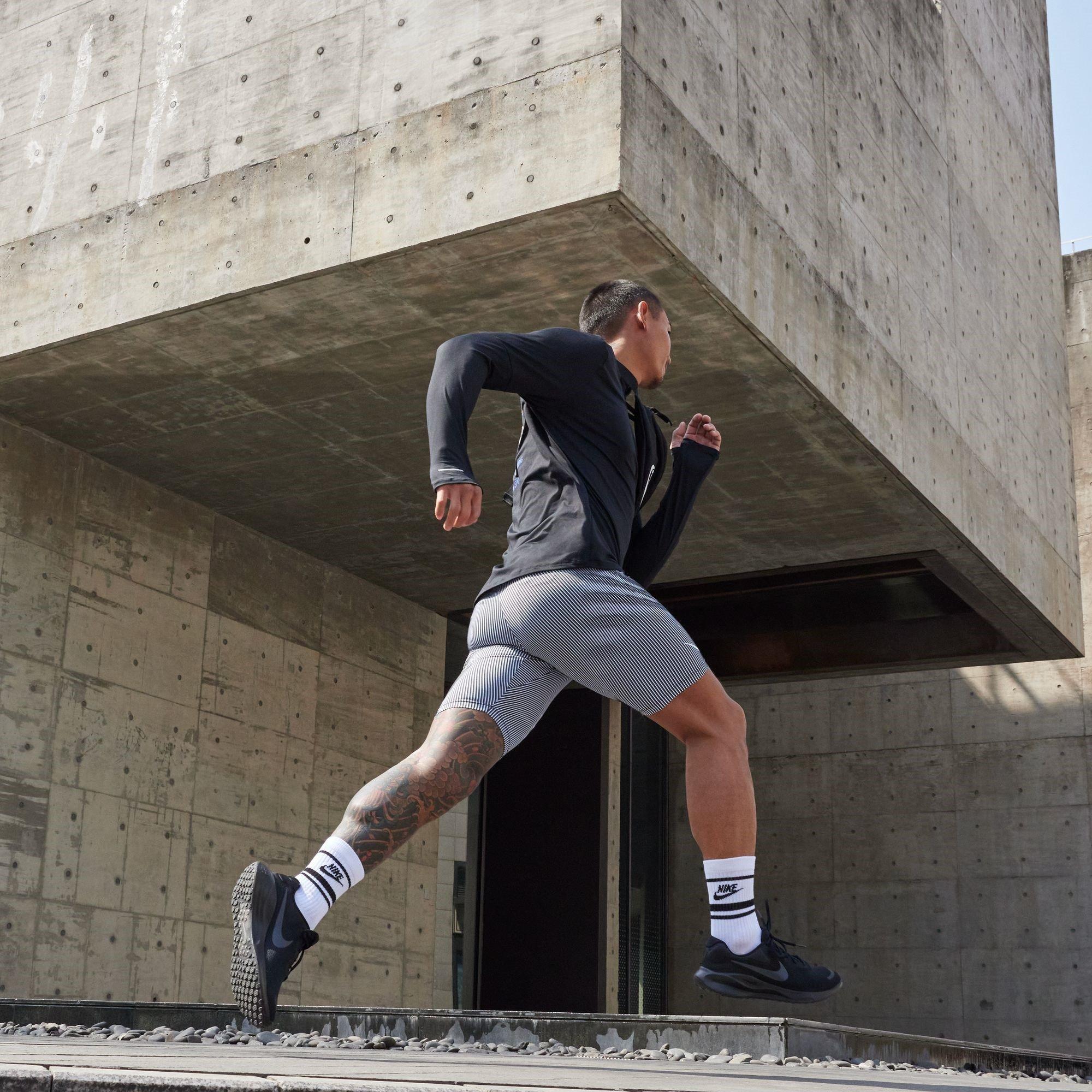 Triple Black - Nike - Revolution 7 Men's Road Running Shoes - 10