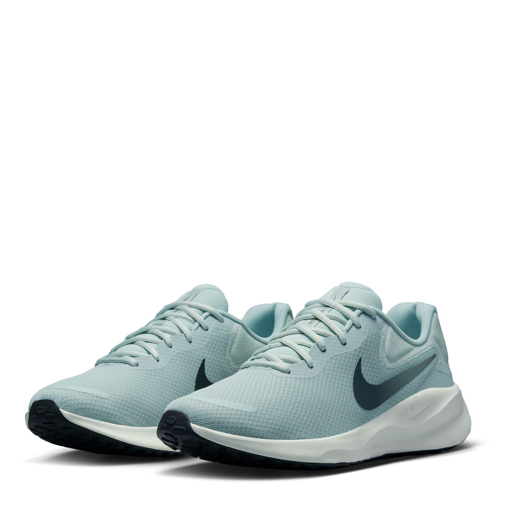 Silber/Sequoia - Nike - Revolution 7 Men's Road Running Shoes - 3