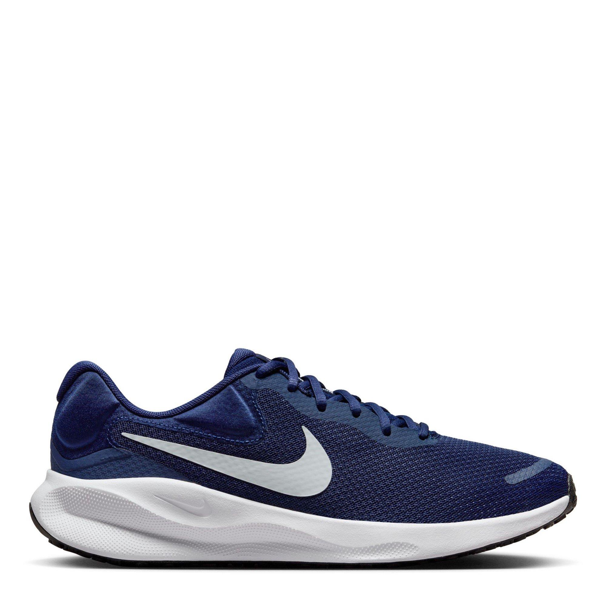 Marineblau/Weiß - Nike - Revolution 7 Men's Road Running Shoes - 1