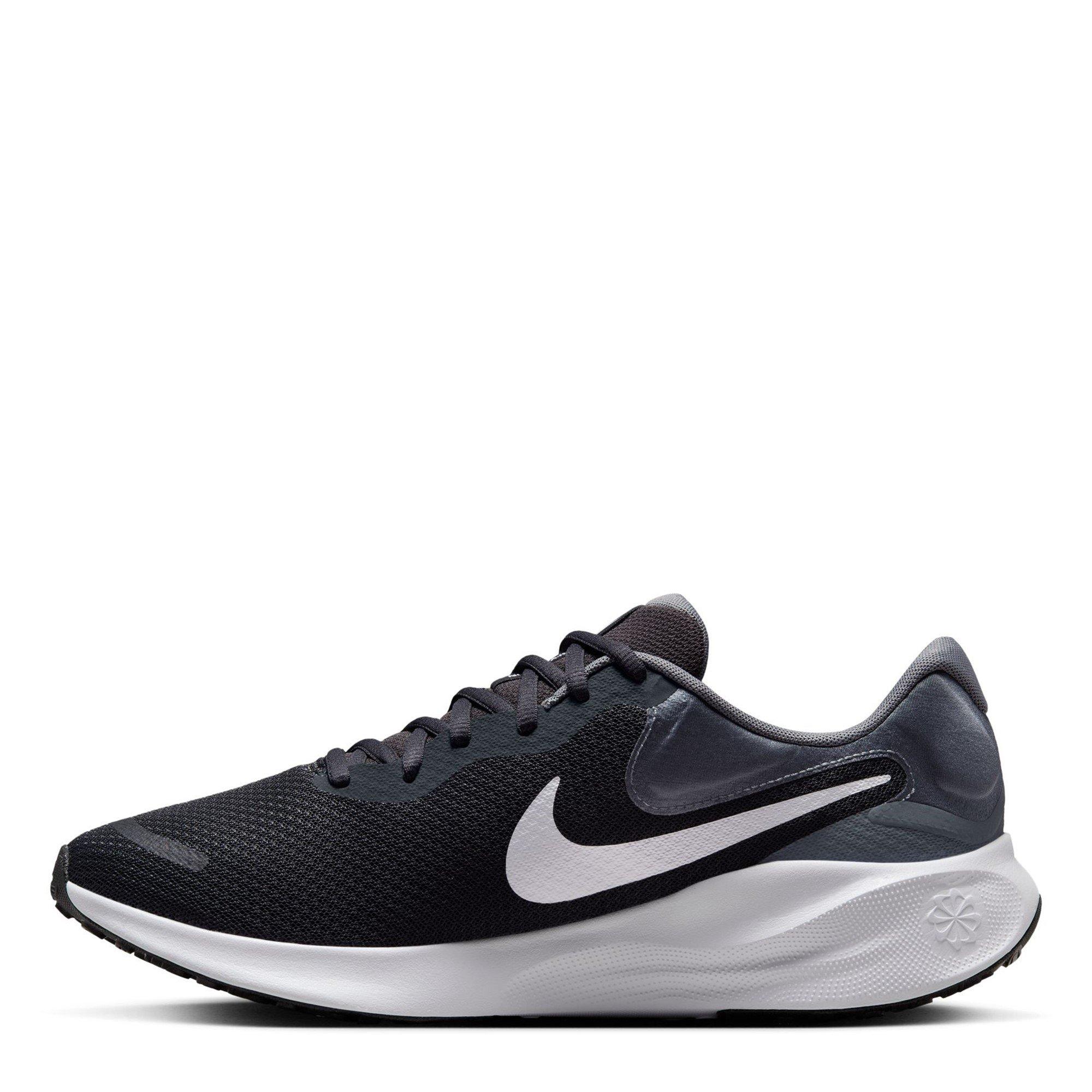 Grijs/Wit - Nike - Revolution 7 Men's Road Running Shoes - 2