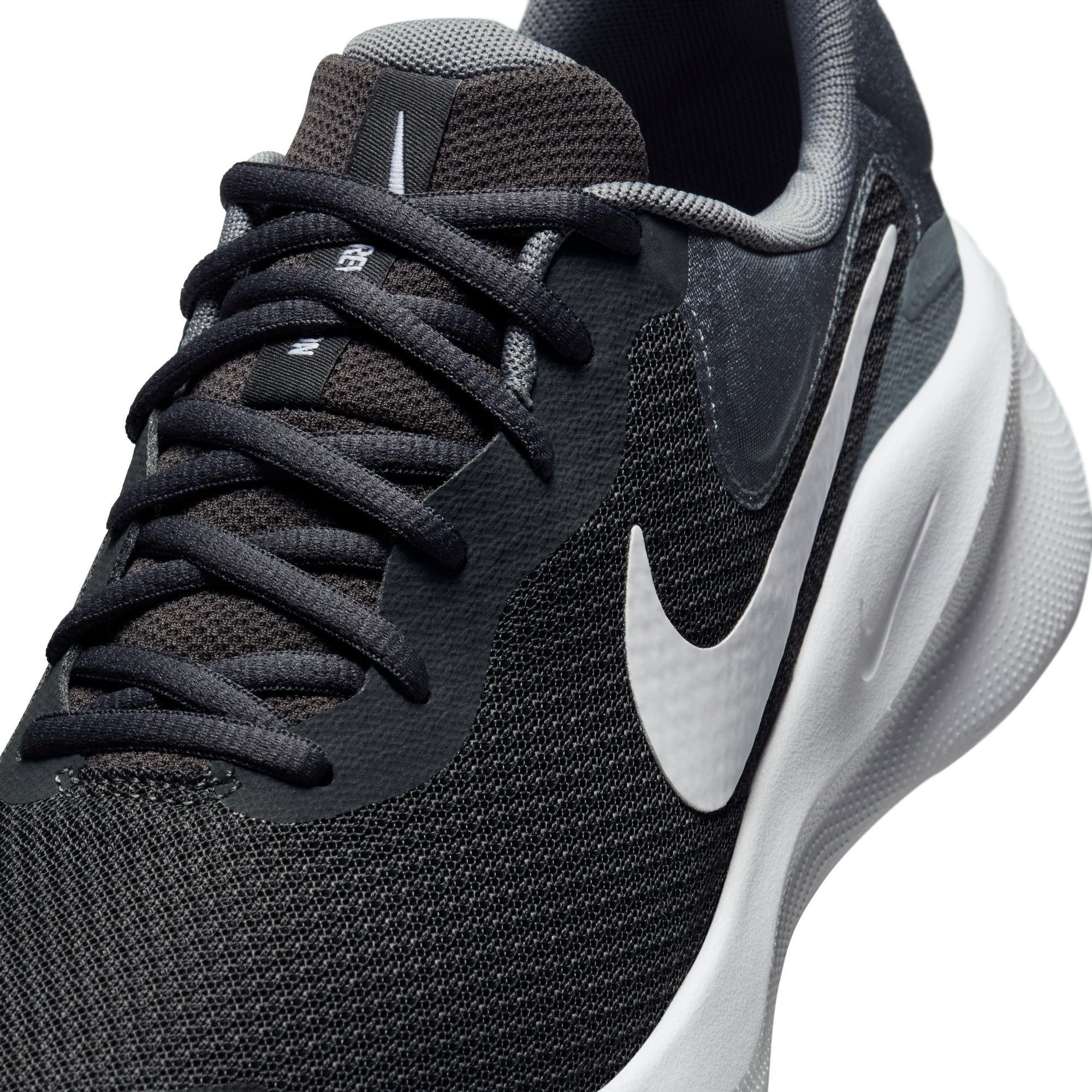 Grijs/Wit - Nike - Revolution 7 Men's Road Running Shoes - 7