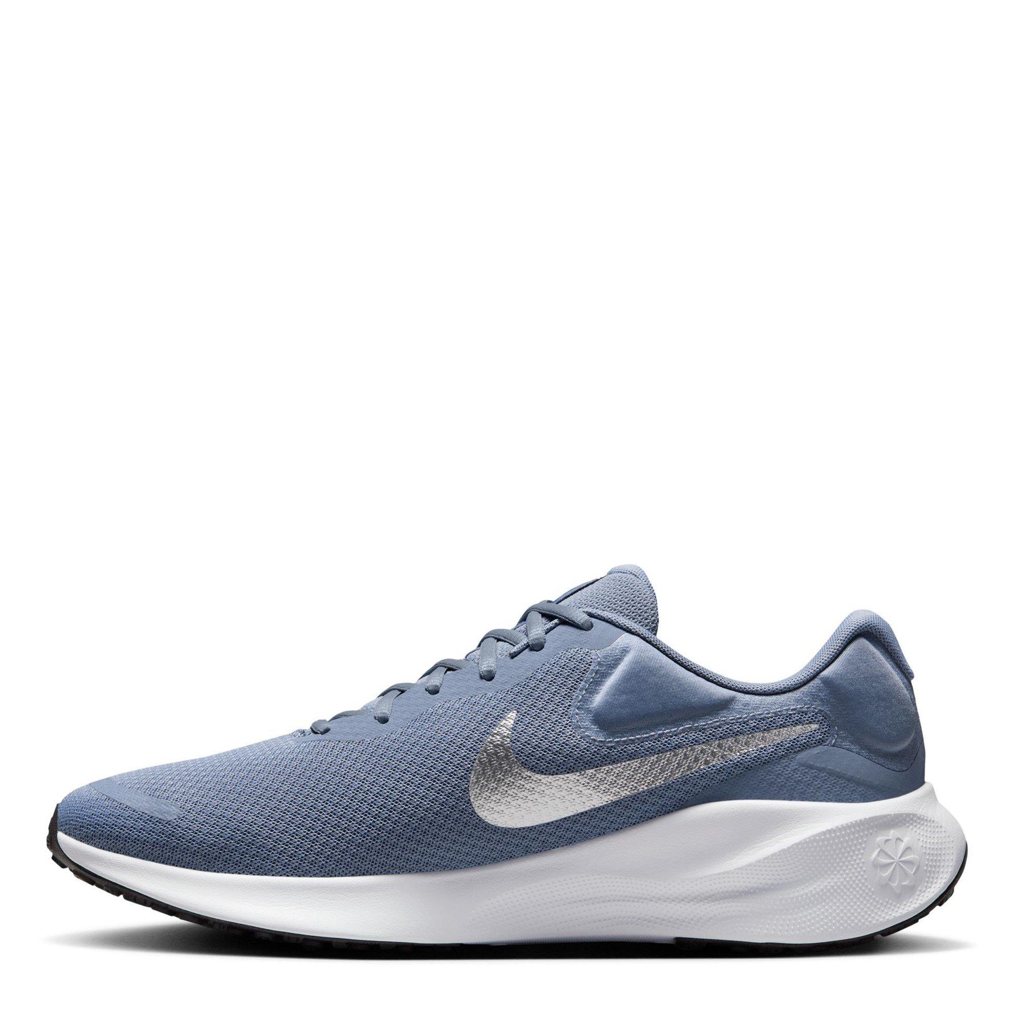 Ashen Slate/Wht - Nike - Revolution 7 Men's Road Running Shoes - 2
