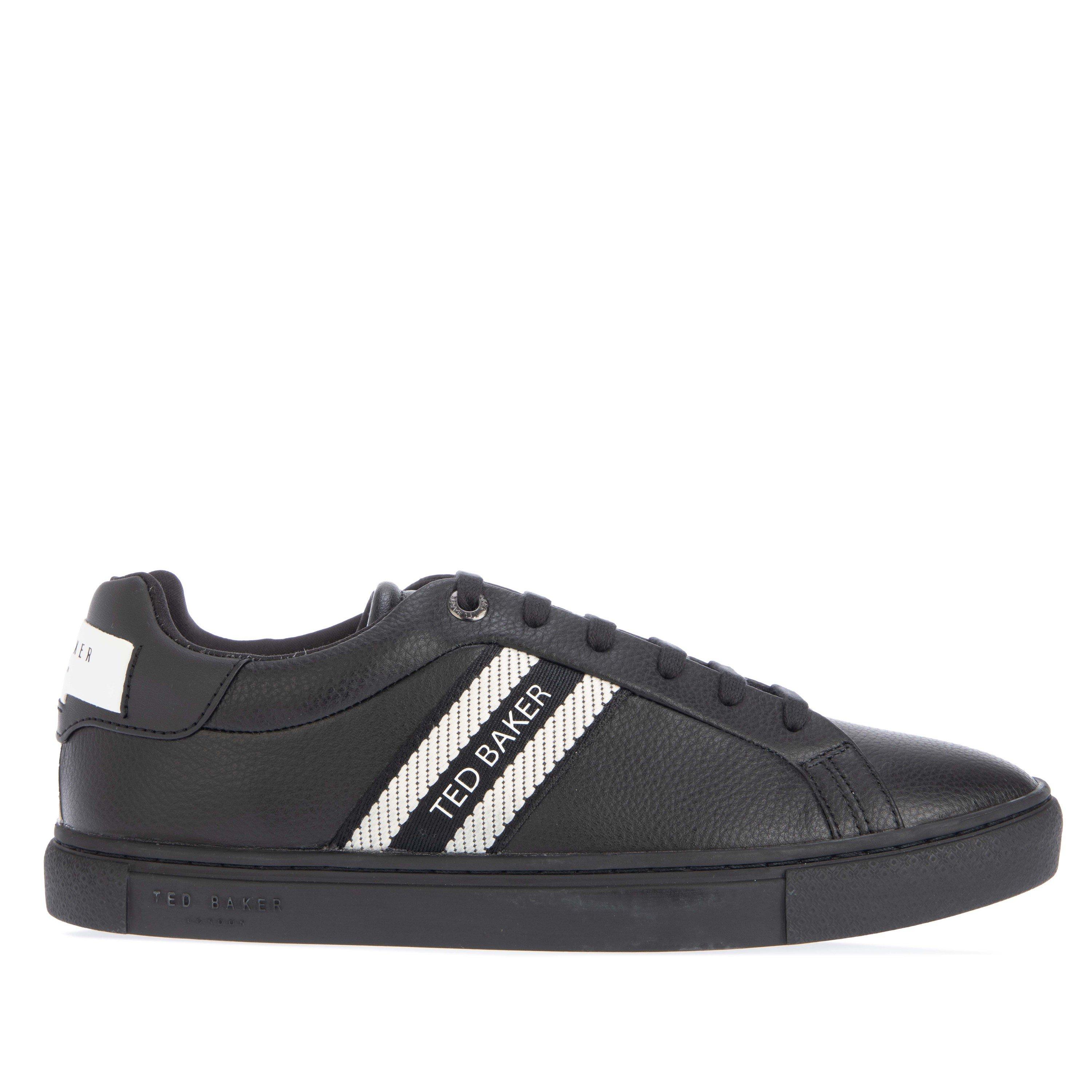 мъжко 's Logo Patch Low-Top Trainers