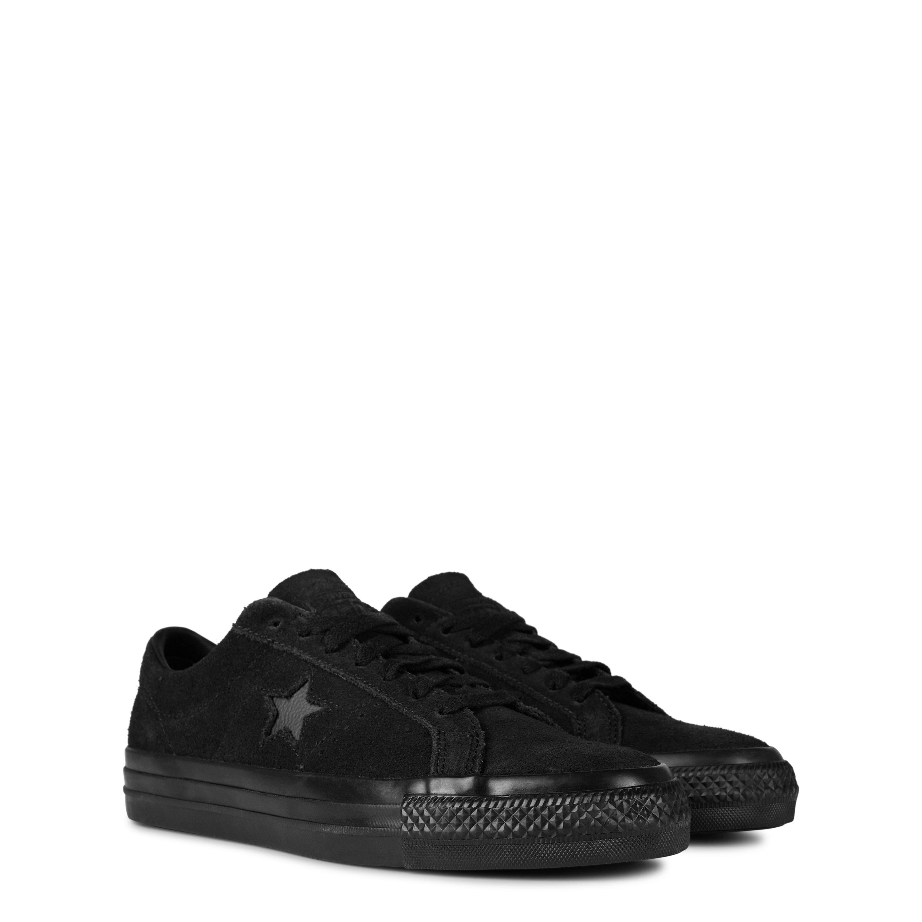 Black - Converse - Men's One Star Low-Top Trainers - 4