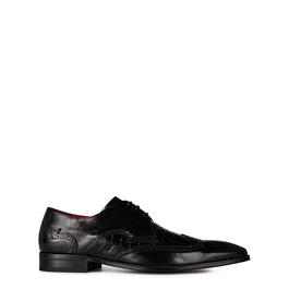 Jeffery West Scarface Leather Oxford Shoes