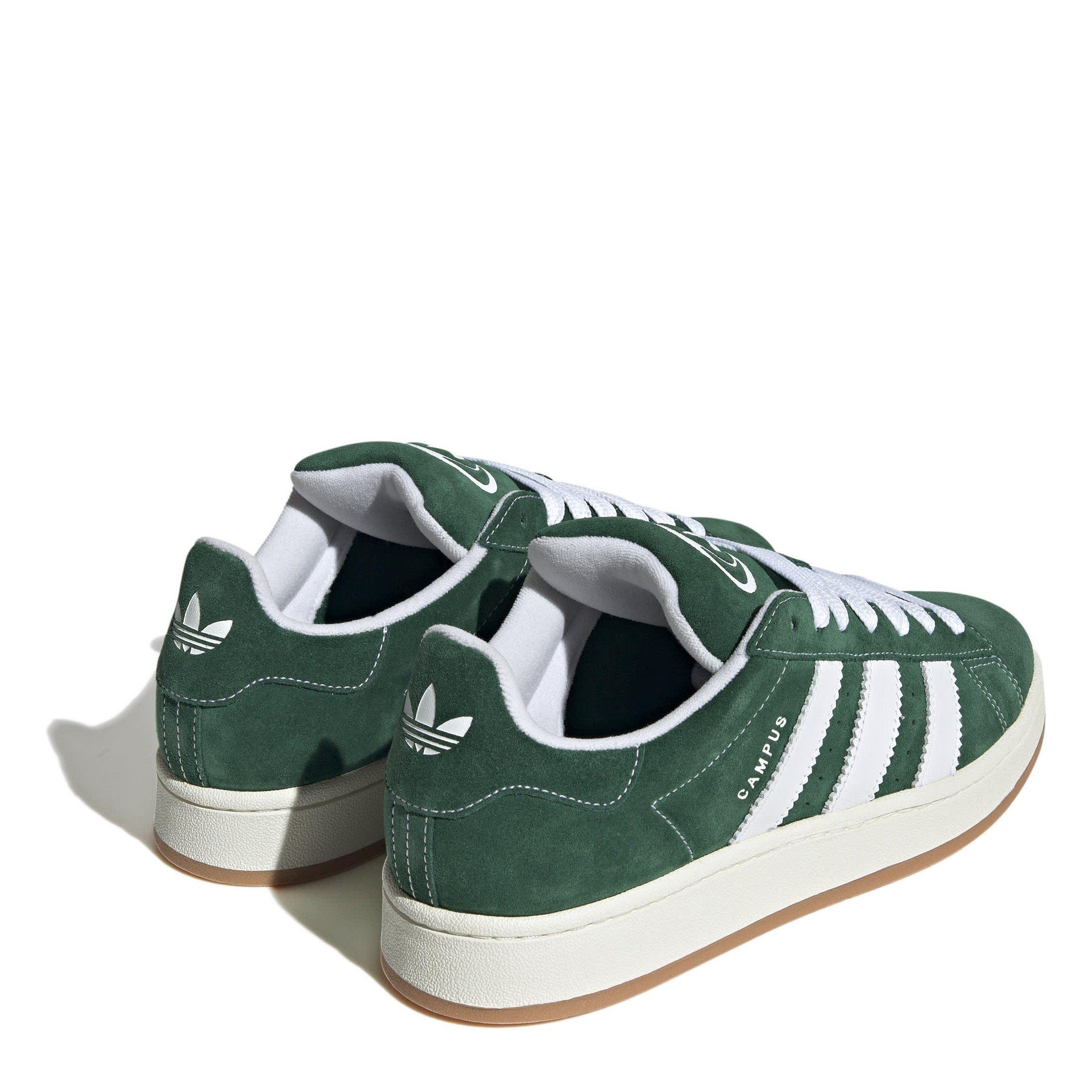 DRKGRN/FTWWHT/O - adidas Originals - Unisex Adults Campus Low-Top Trainers - 4
