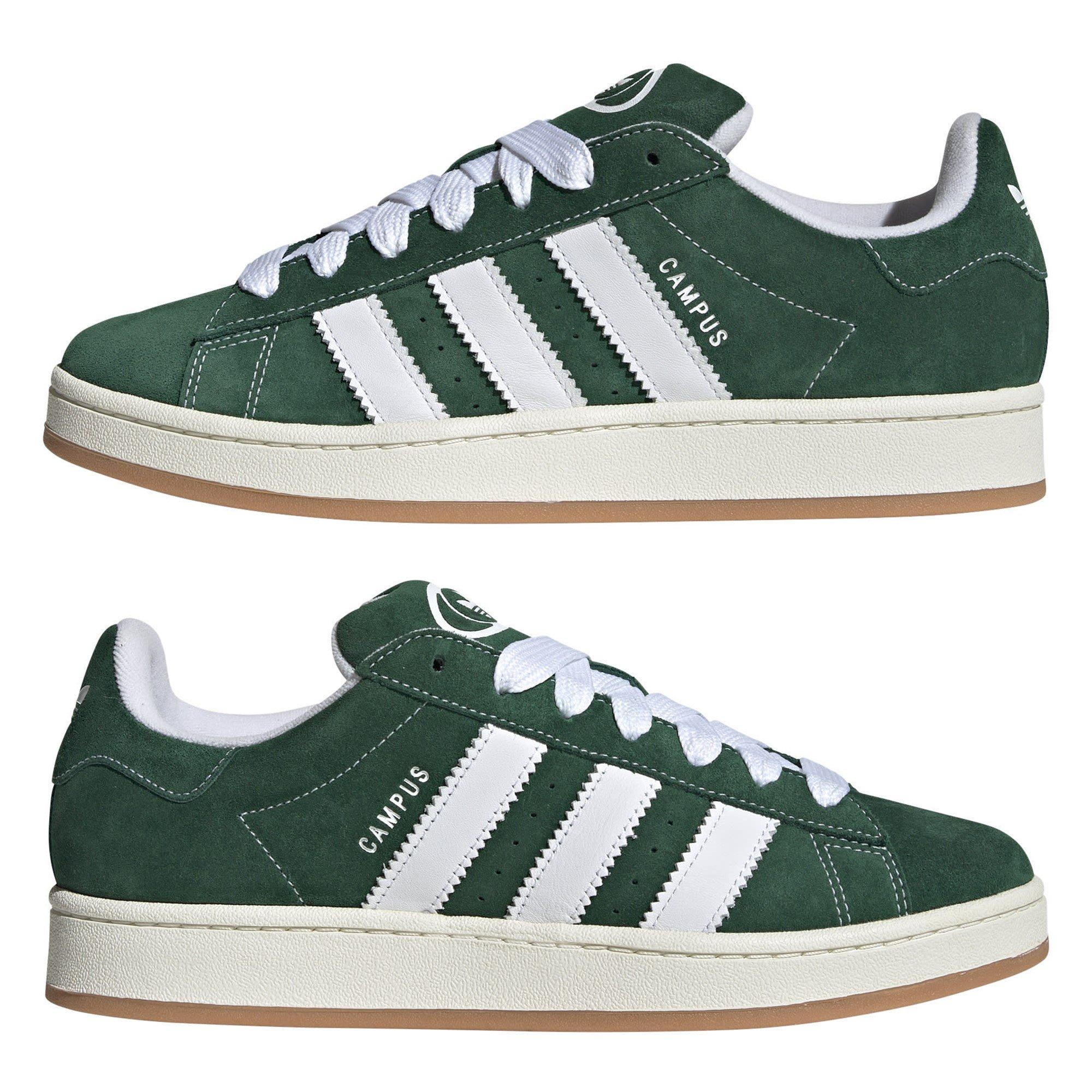 DRKGRN/FTWWHT/O - adidas Originals - Unisex Adults Campus Low-Top Trainers - 9