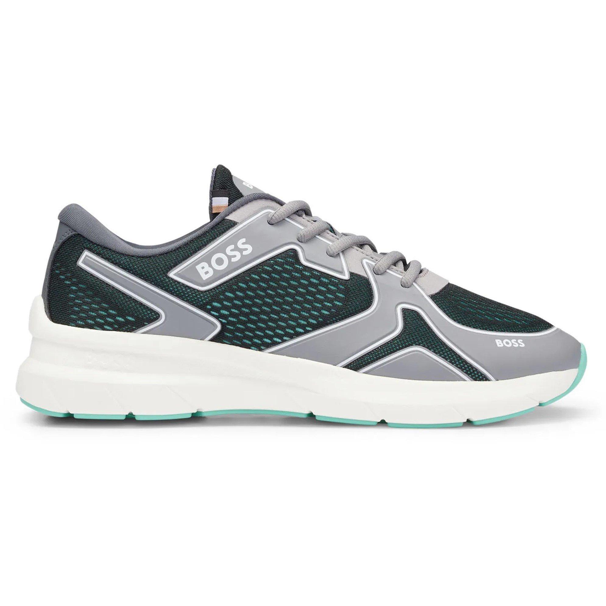 Open Grey - Boss - Men's Owen Empr Runners - 1