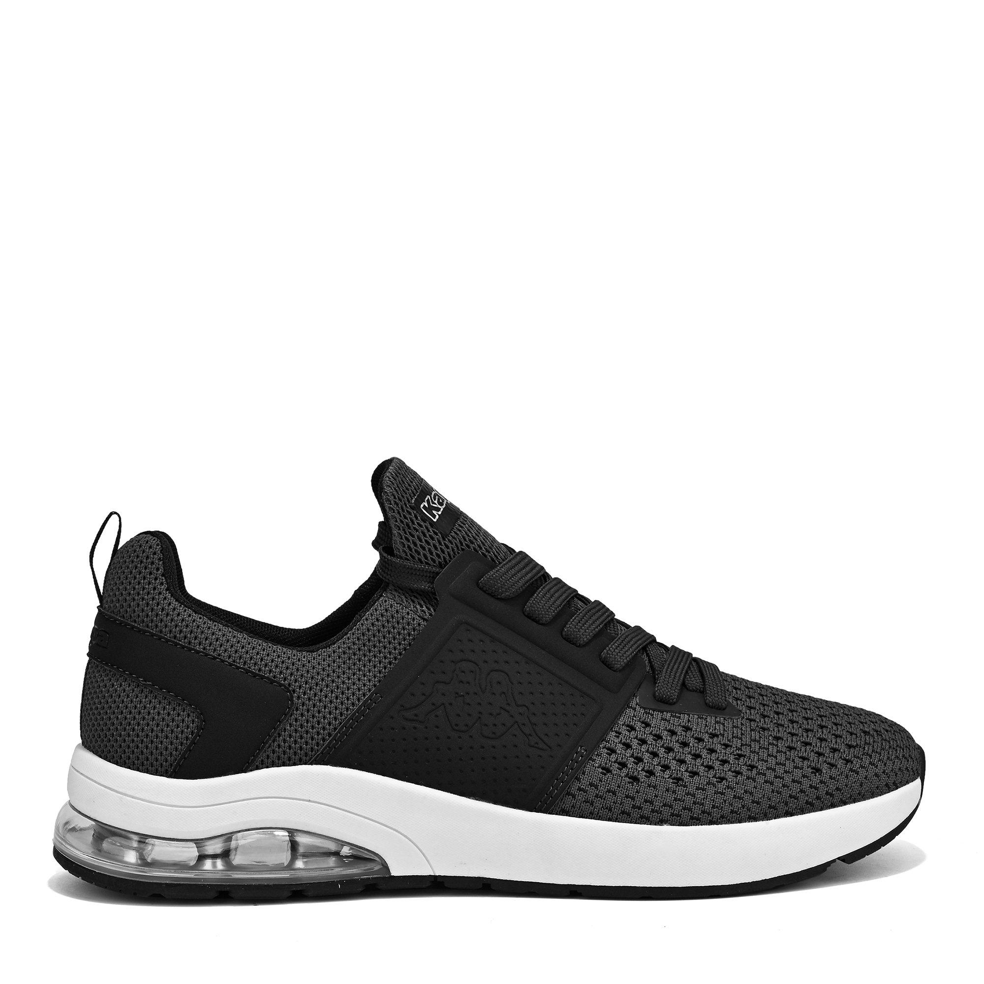 Grau/Weiß - Kappa - Affi Mens Air Bubble Knitted Trainers - 1