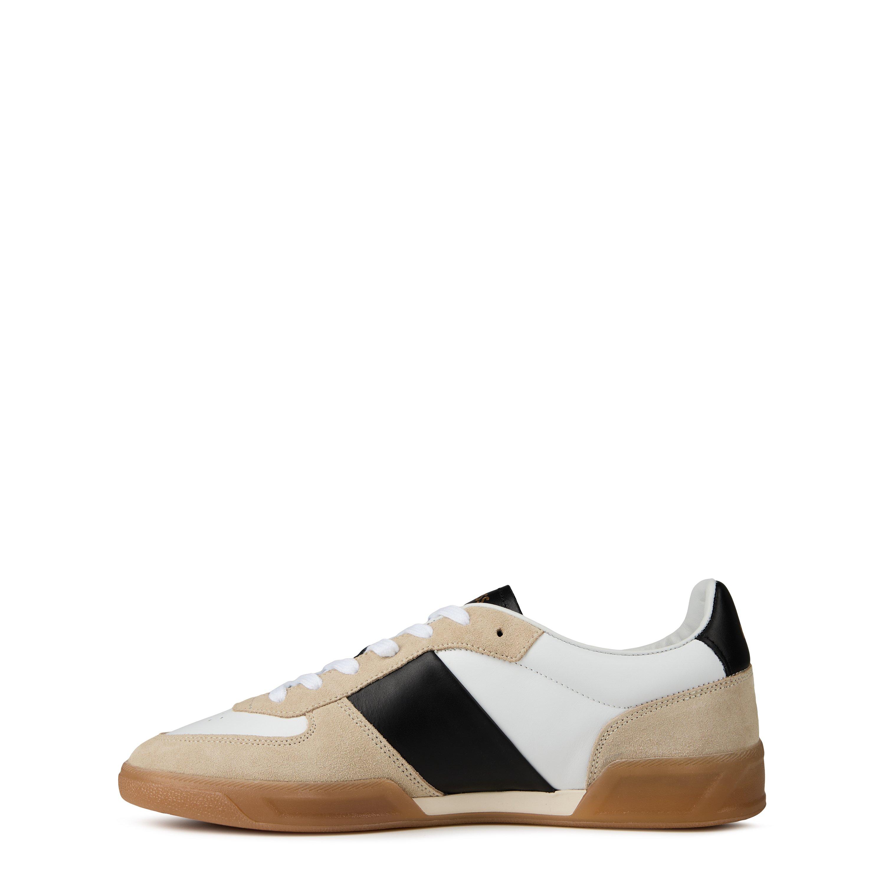 Open Beige 282 - Boss - Men's Brandon Leather Trainers, Durable Smooth Leather - 2