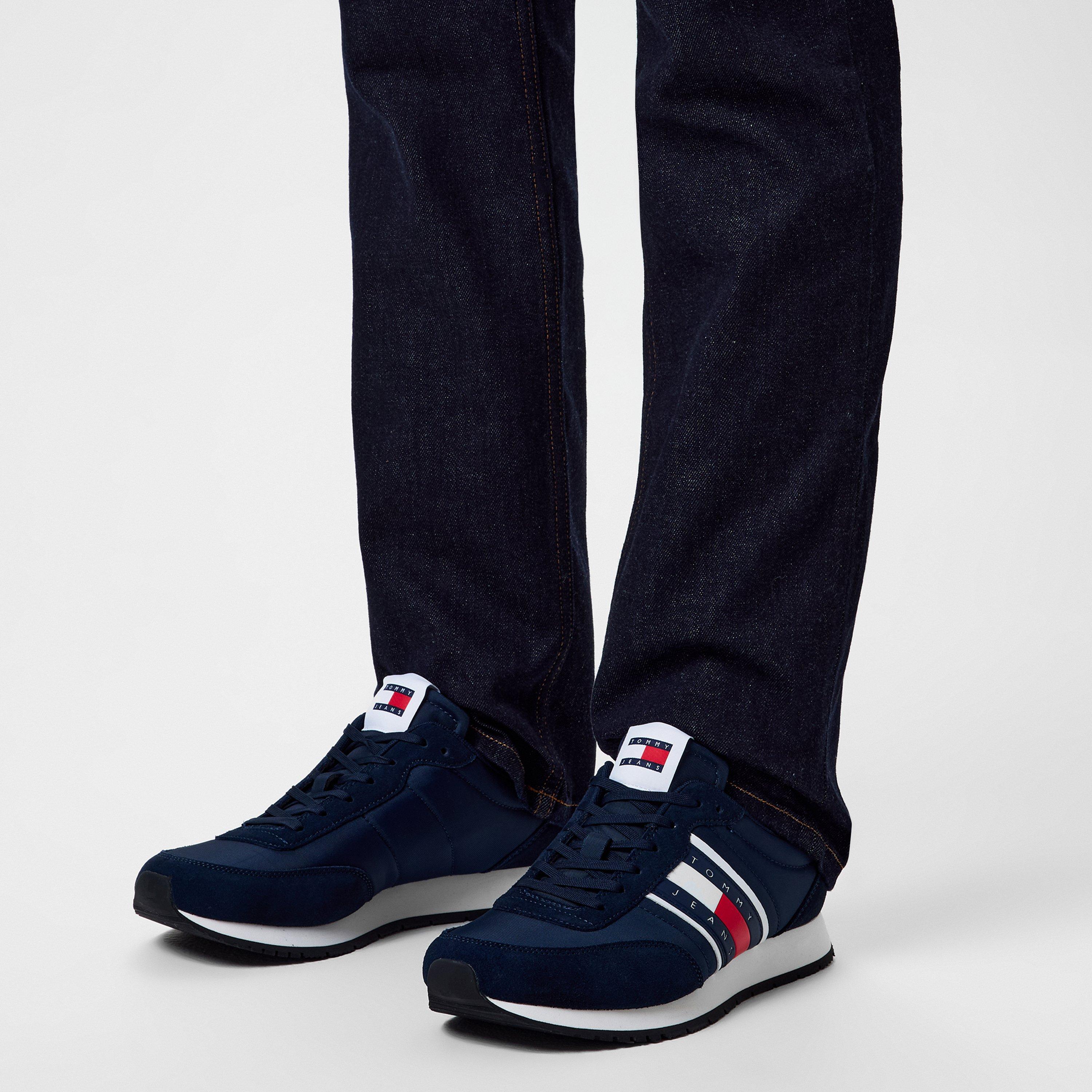 Navy/White - Tommy Jeans - Casual ESS Trainers - 2