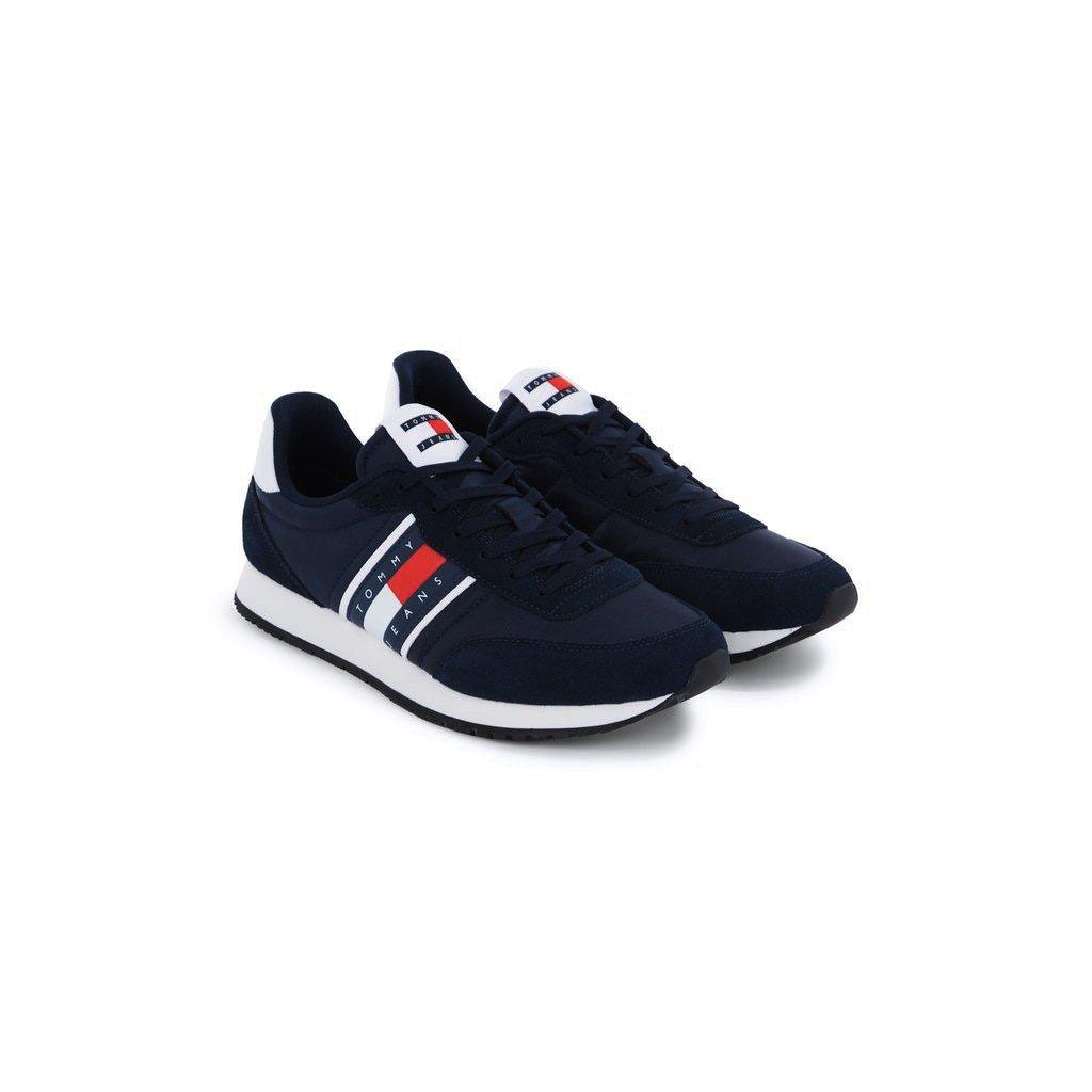 Navy/White - Tommy Jeans - Casual ESS Trainers - 3