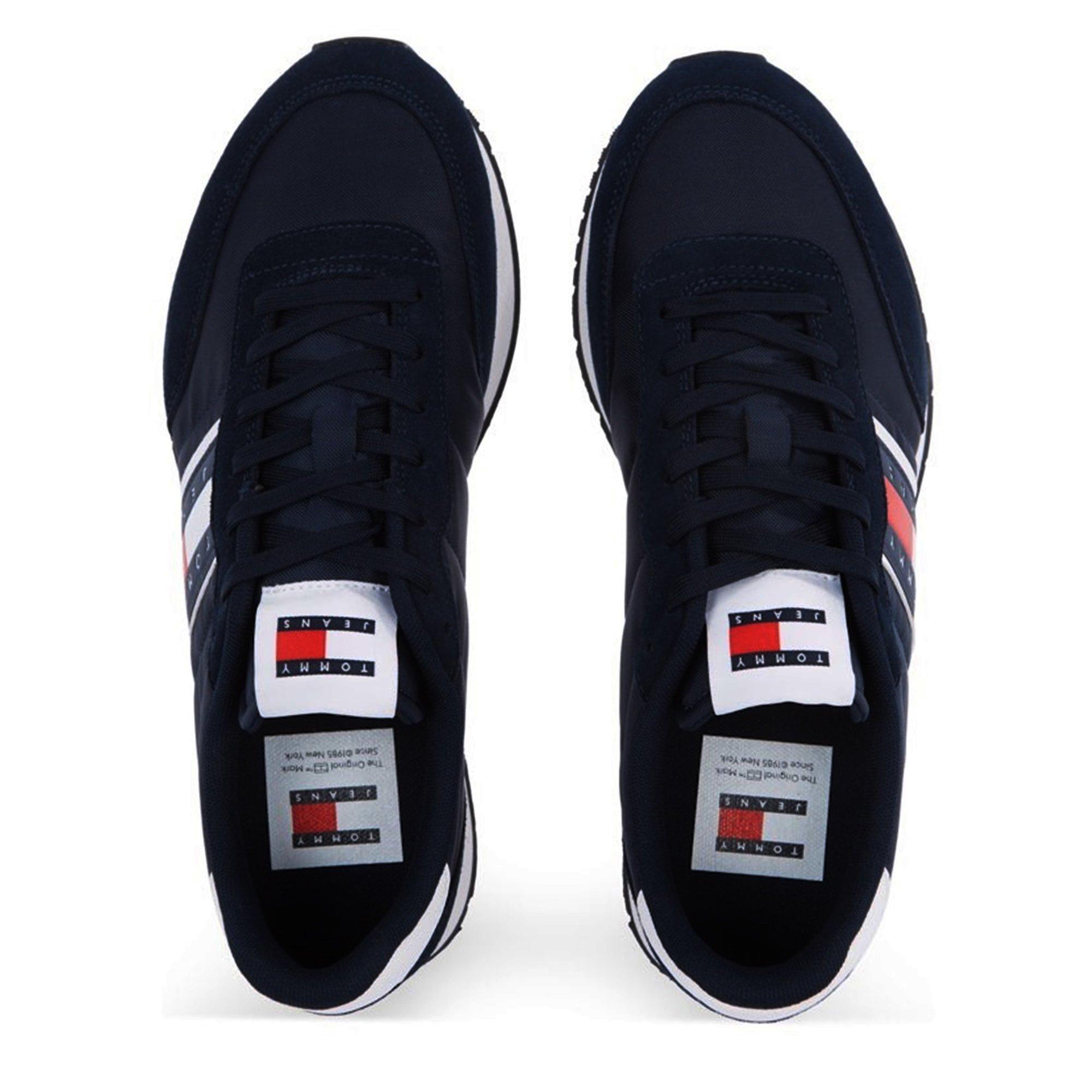 Navy/White - Tommy Jeans - Casual ESS Trainers - 4